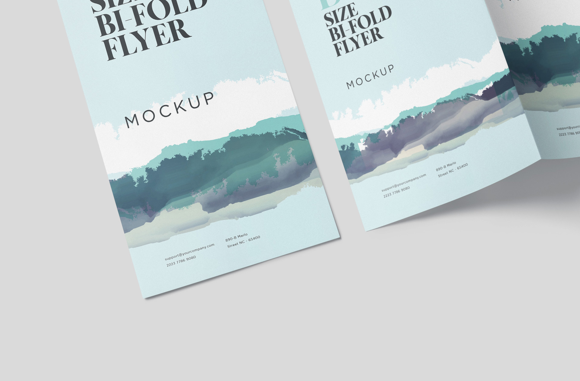 business flyer mockup