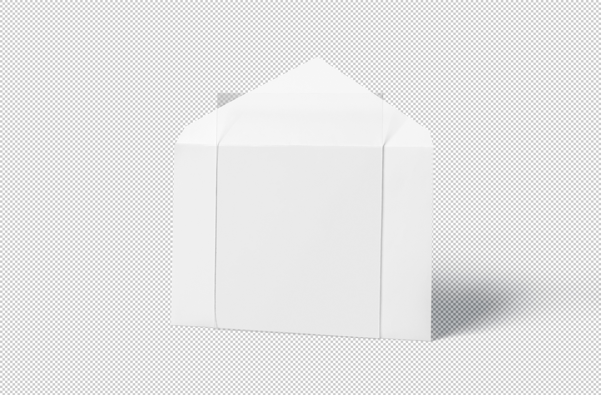 acrylic postcard mock-up