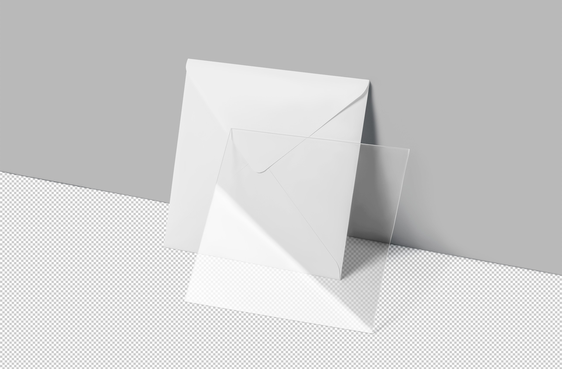 acrylic invitation mock-up