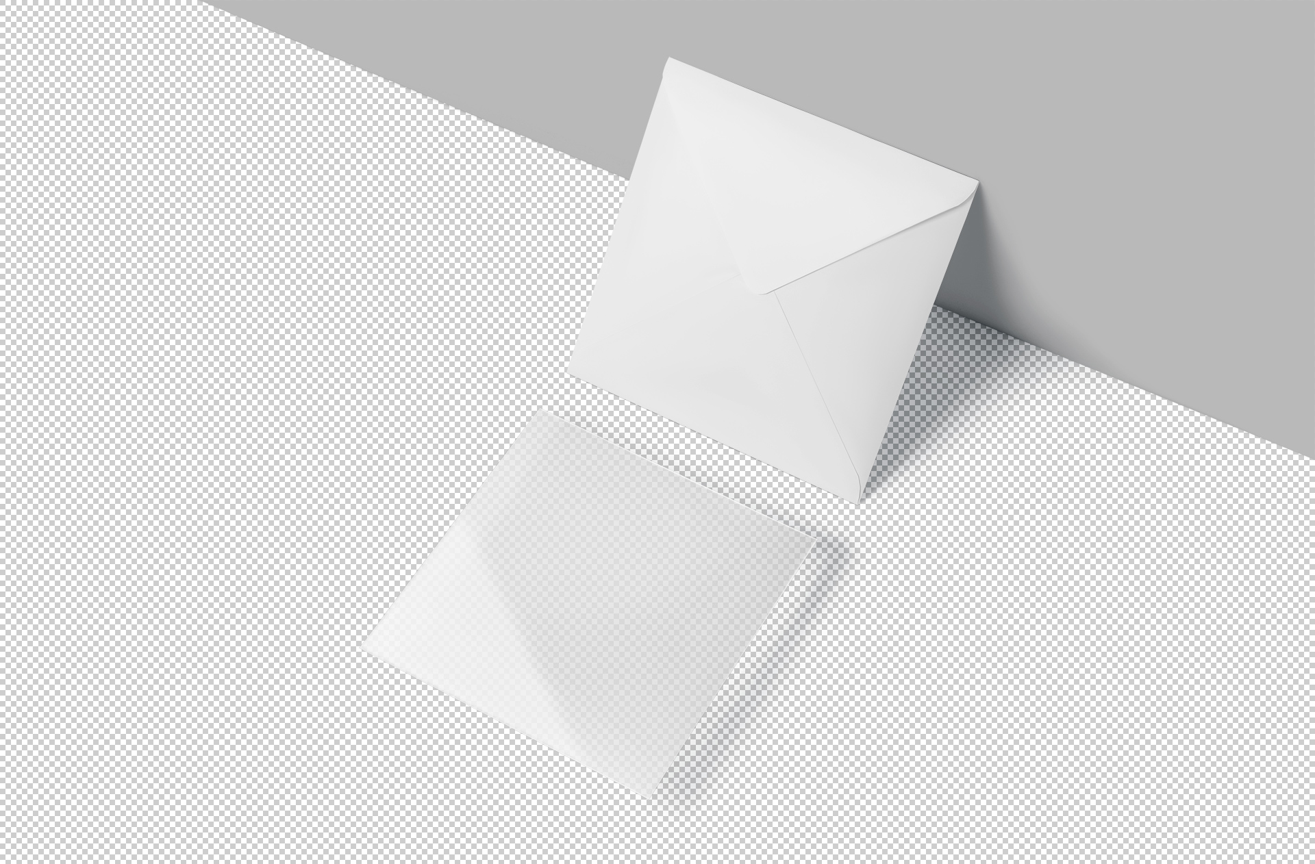 acrylic invitation mock-up