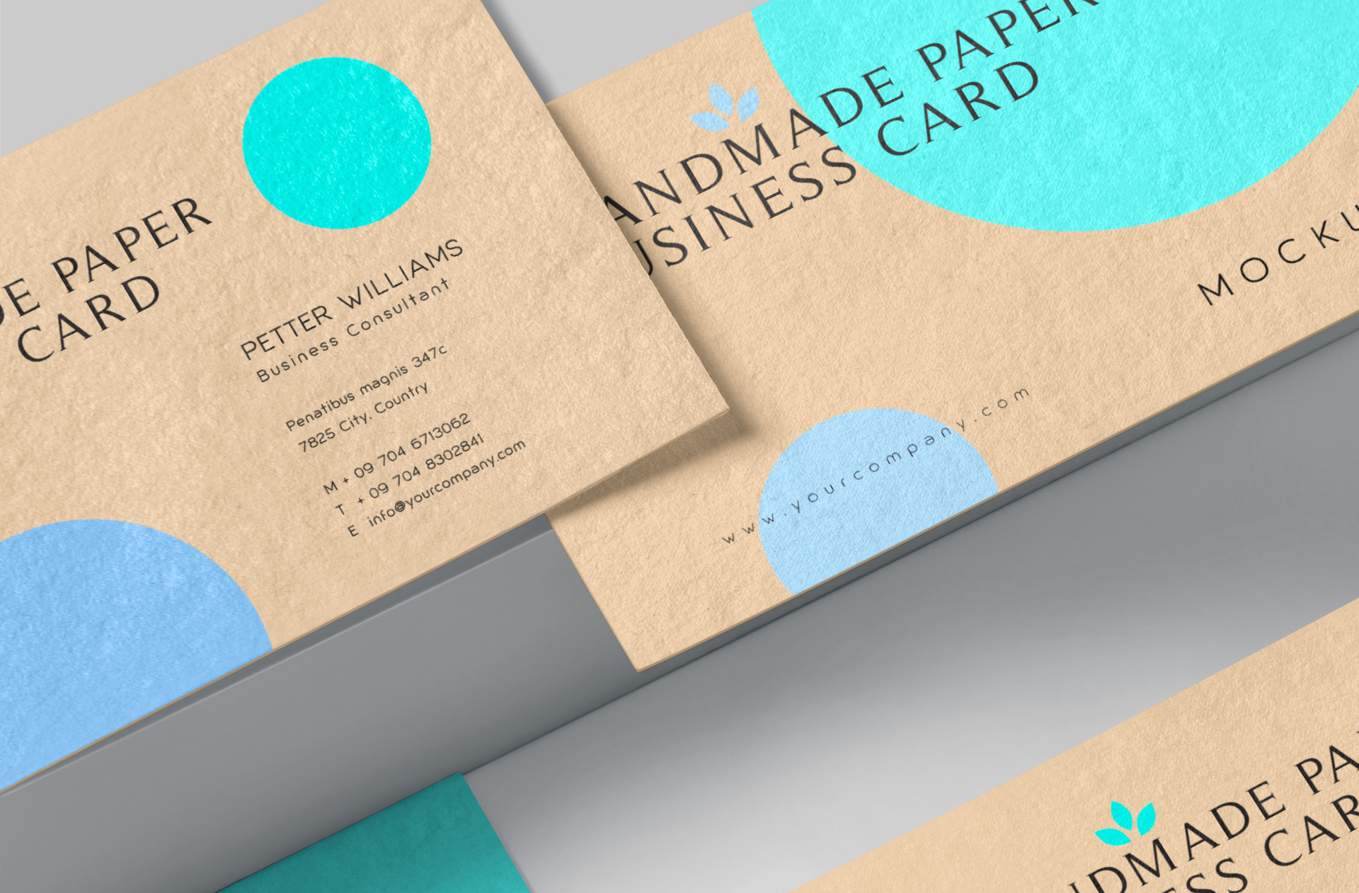 customizable branding card