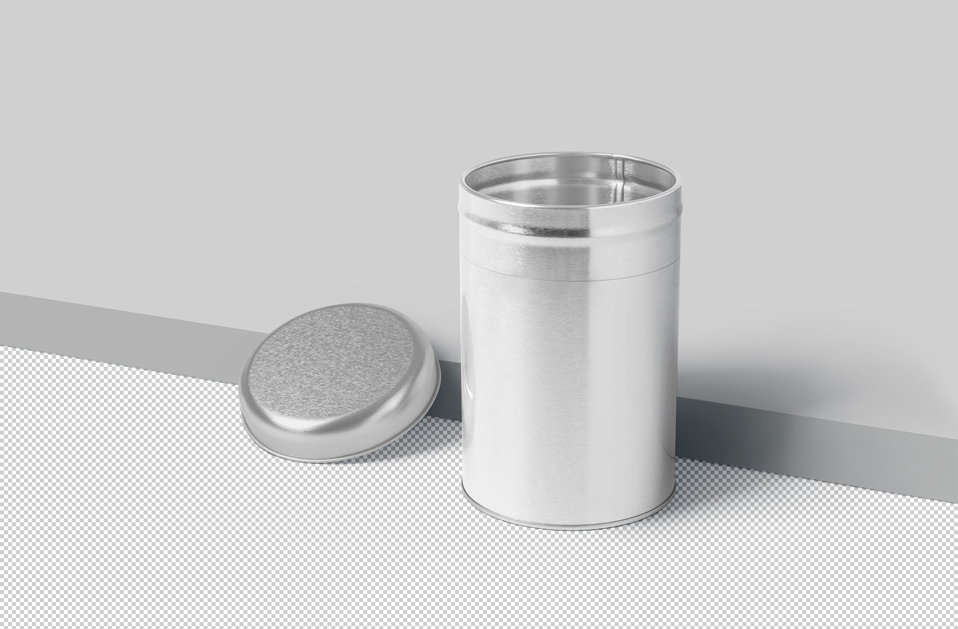 branding tin mockup