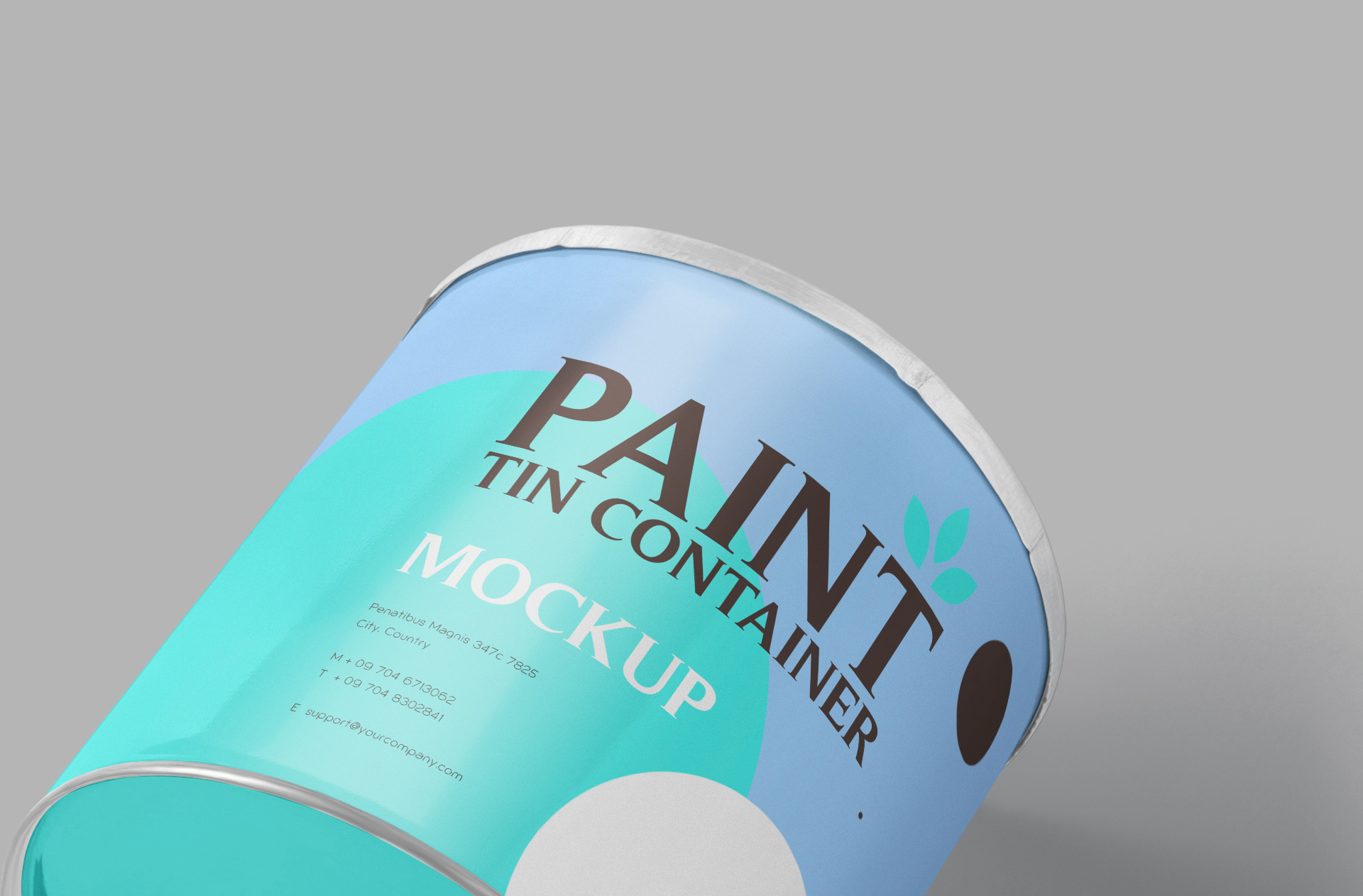 3D paint tin