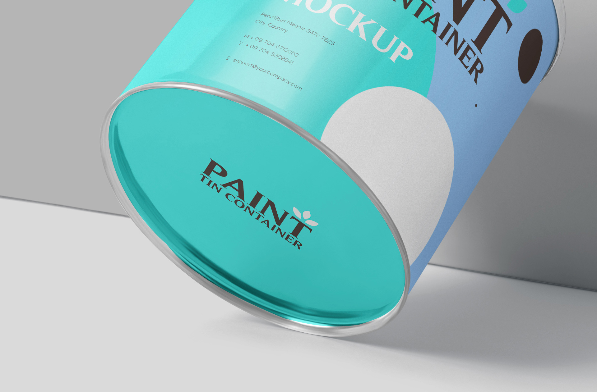 3D paint tin