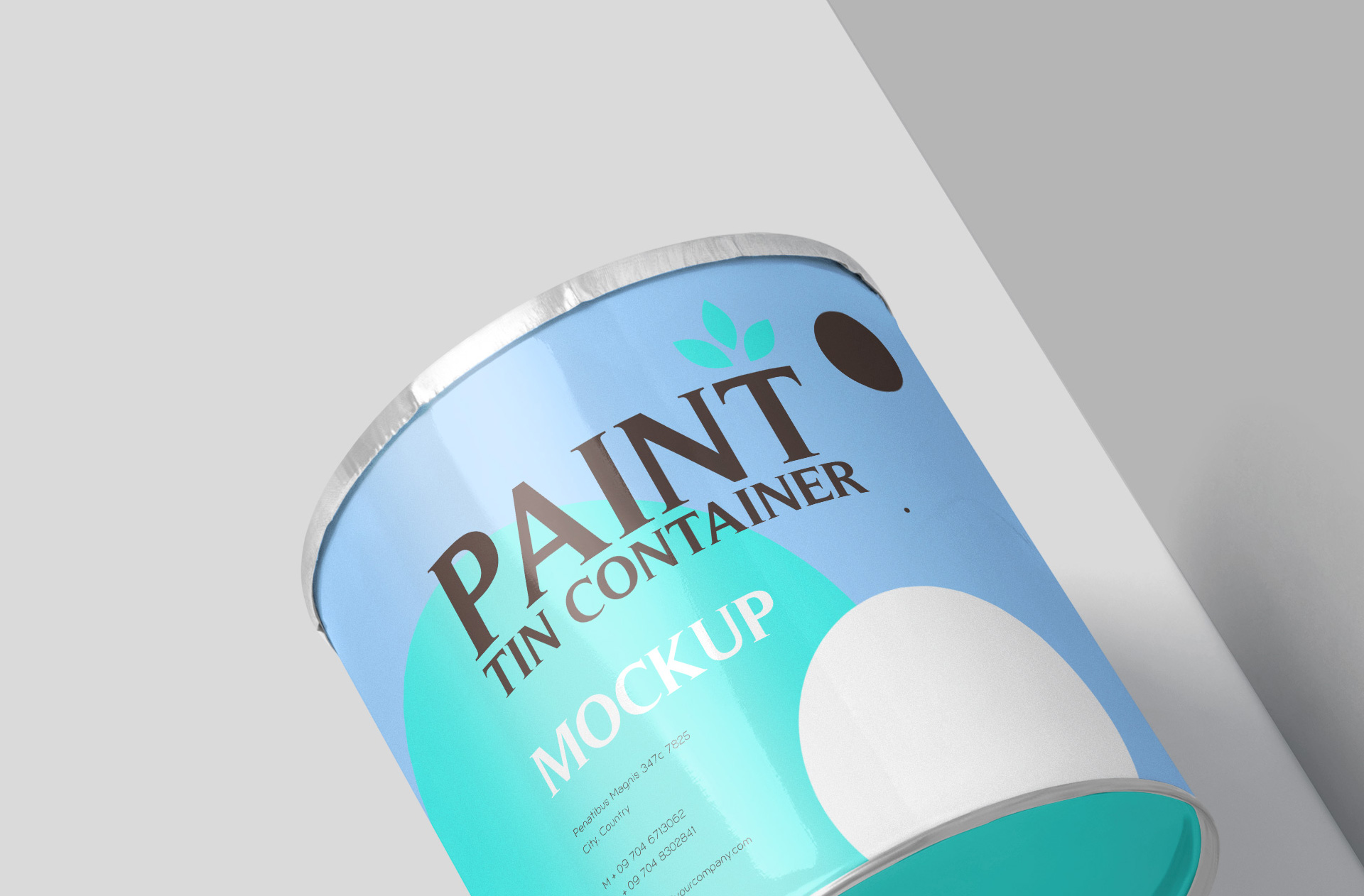 advertising mock-up
