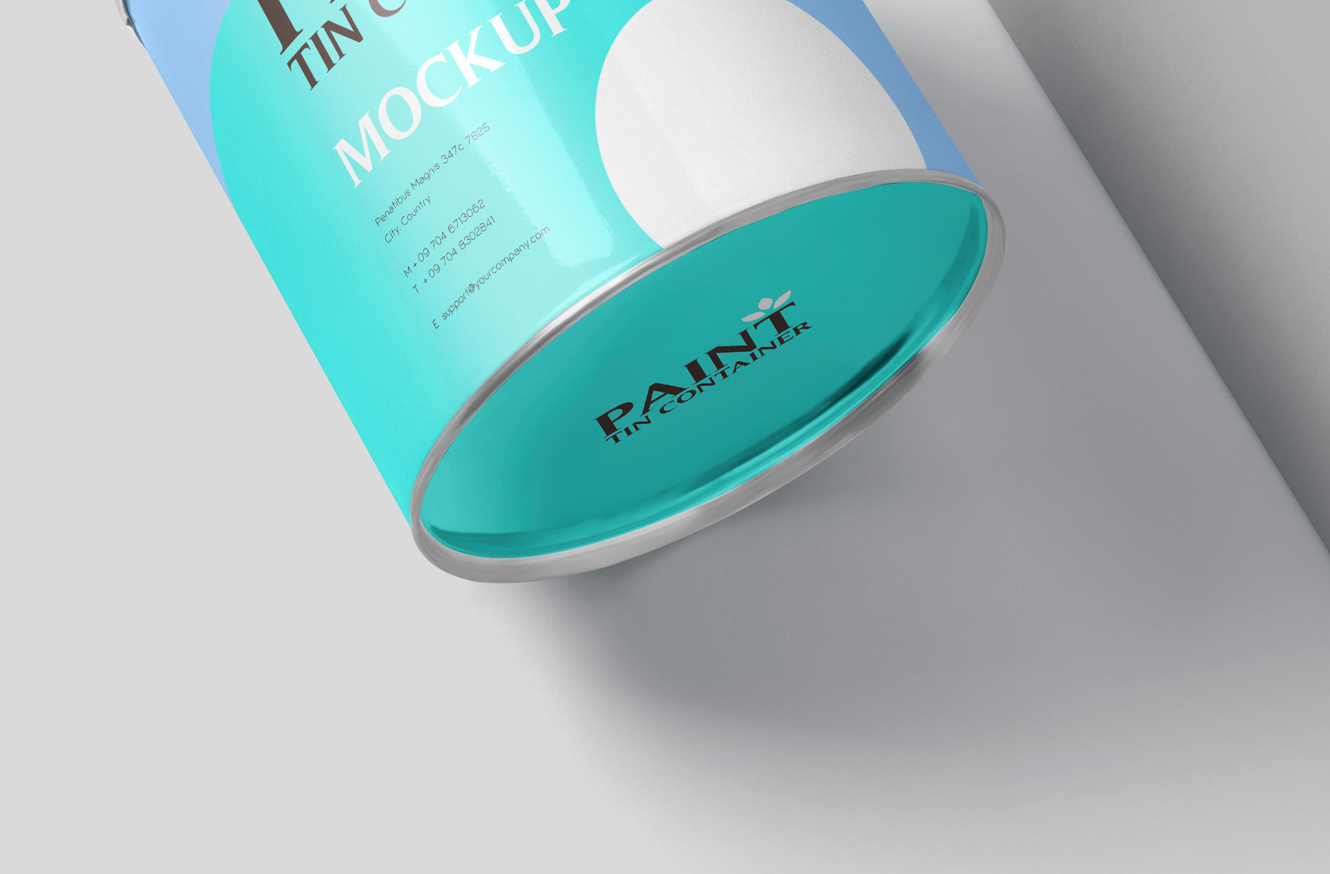 advertising mock-up