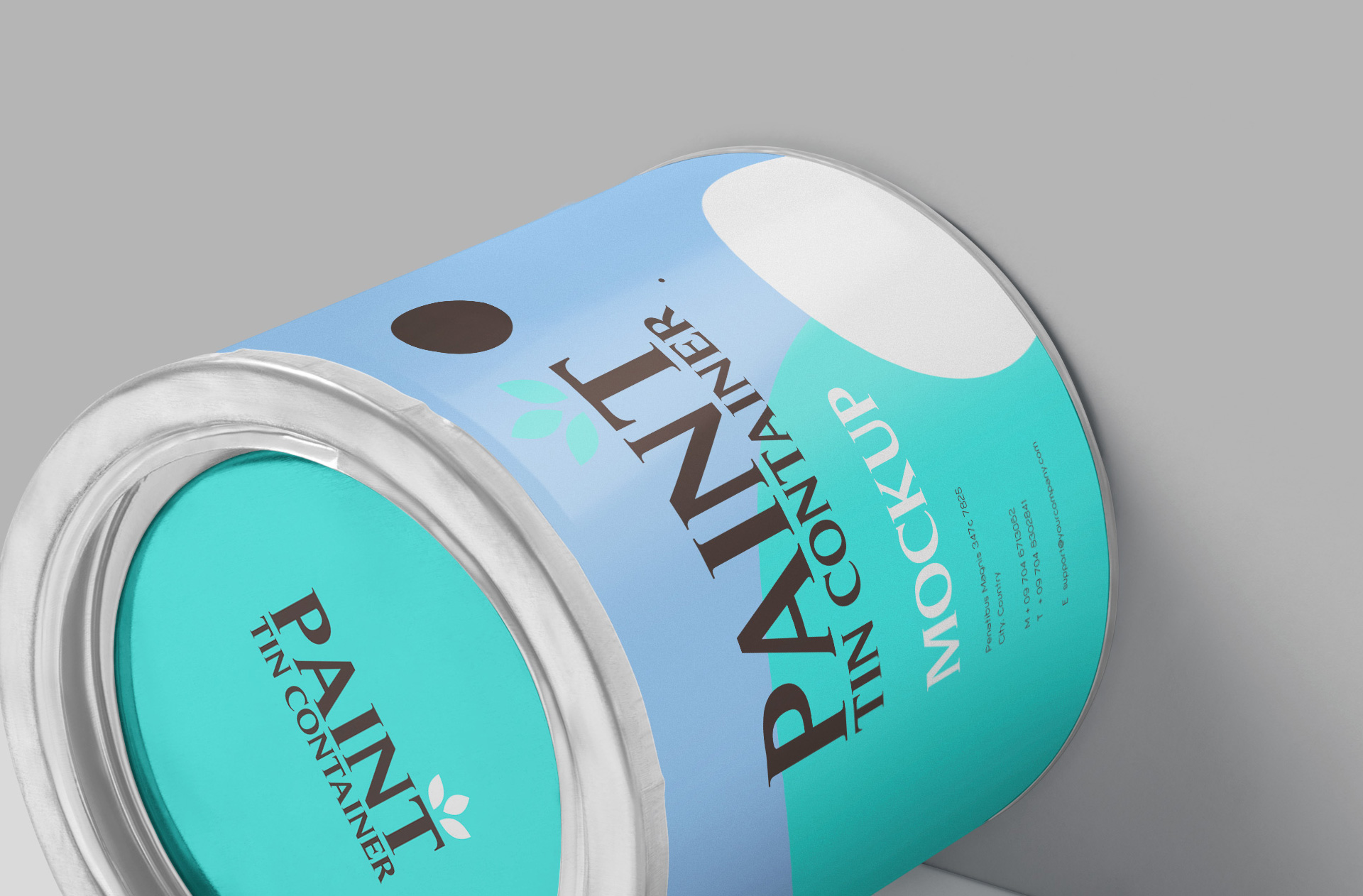 advertising mock-up