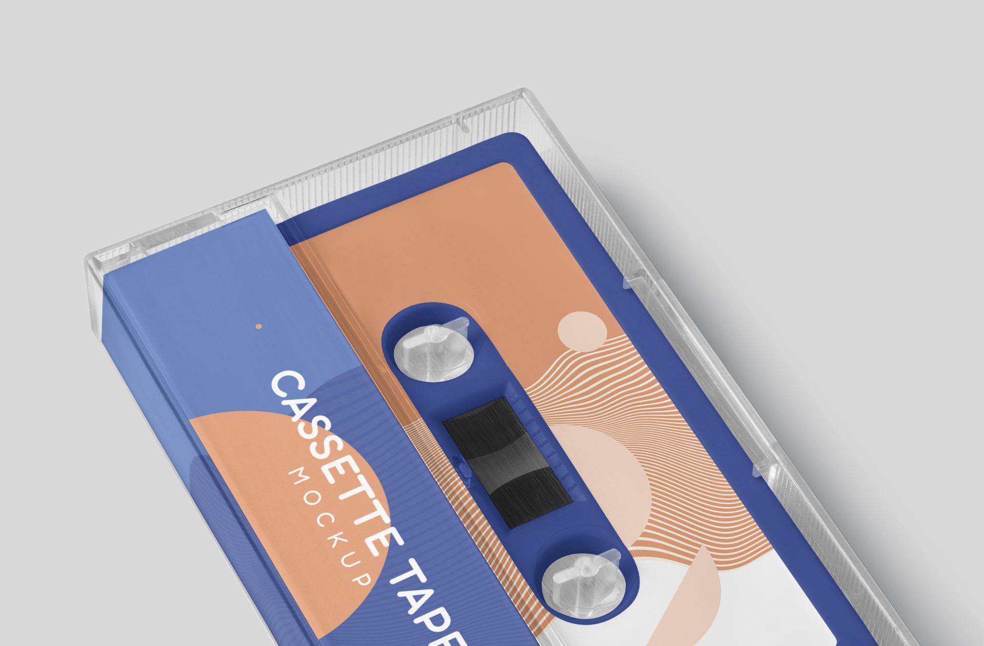 cassette tape mock-up