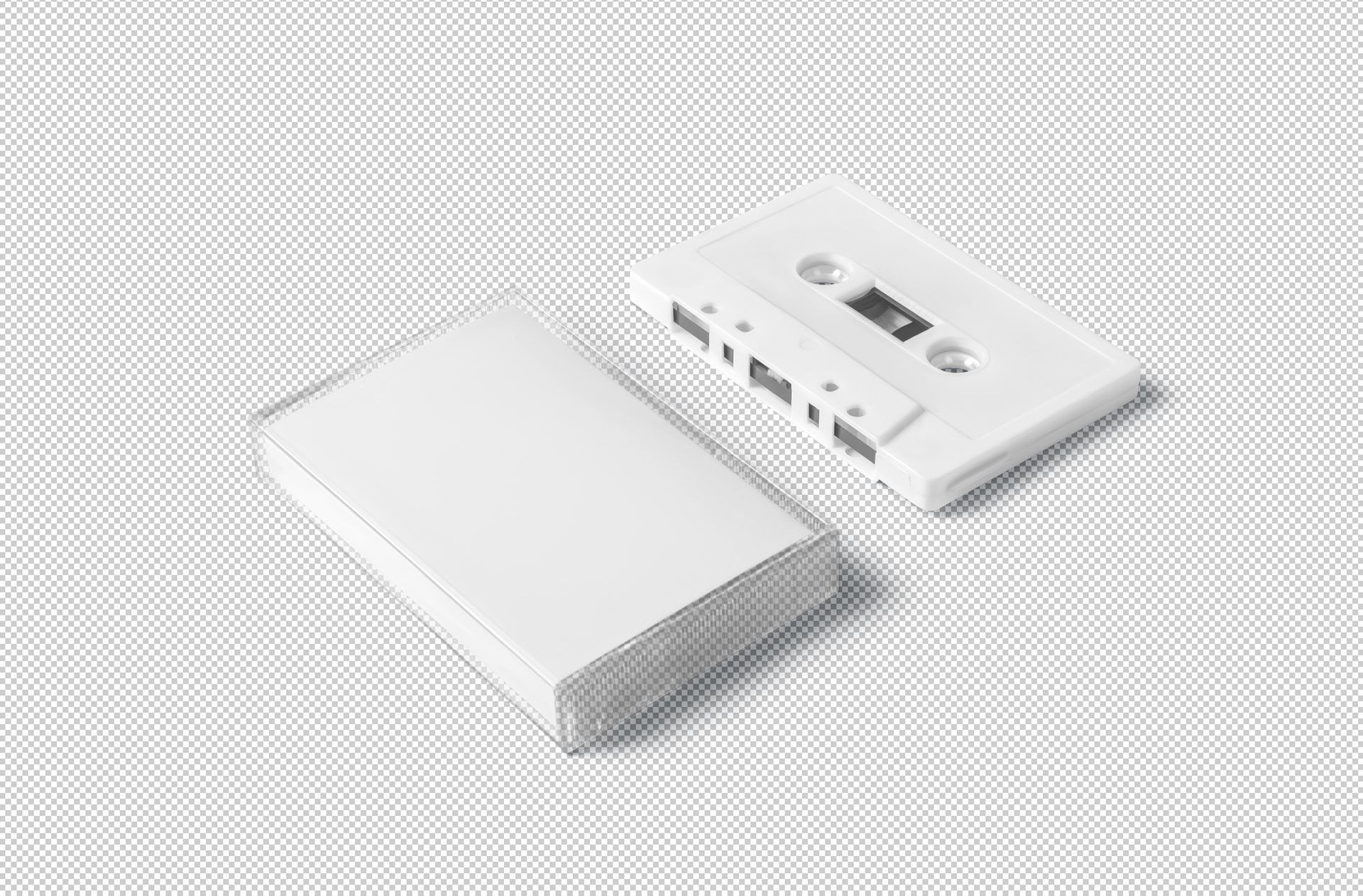 cassette tape mock-up