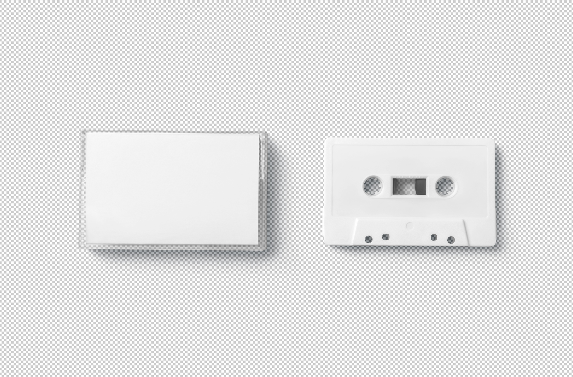 cassette tape mock-up