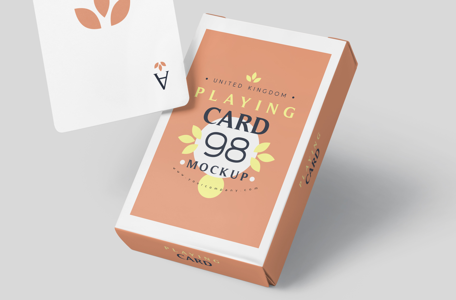 board game card PSD