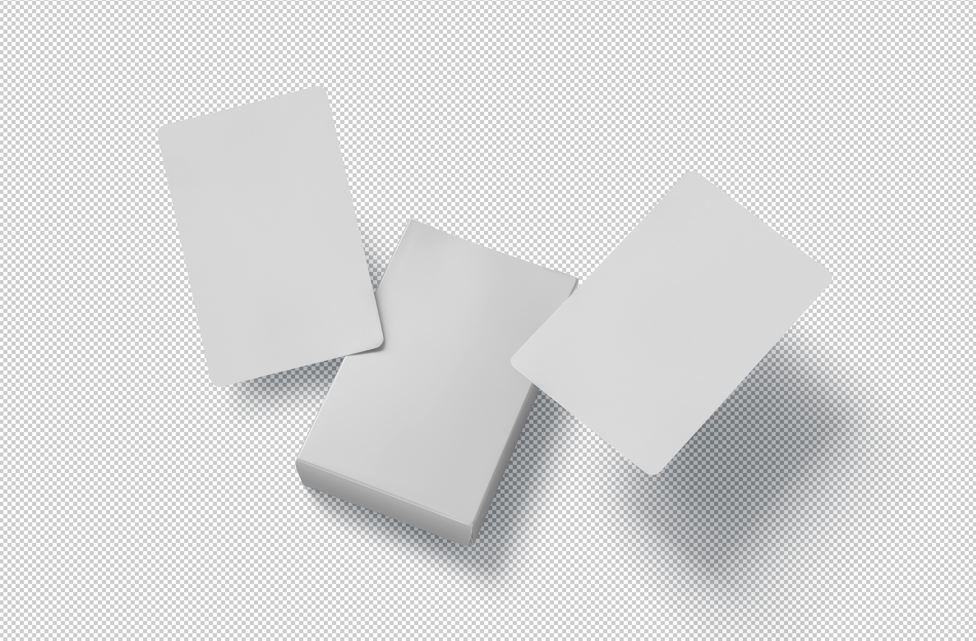 playing card mock-up