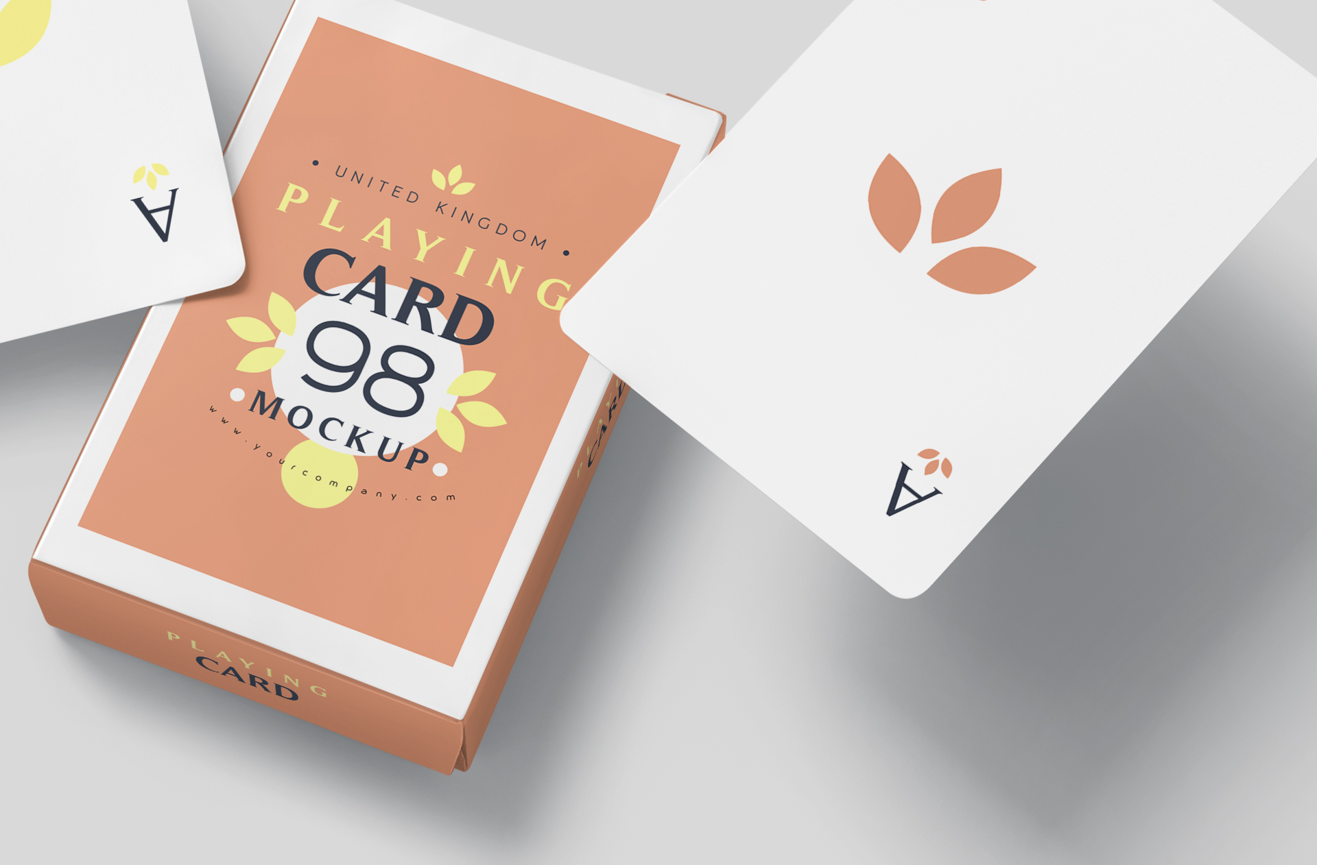 playing card mock-up