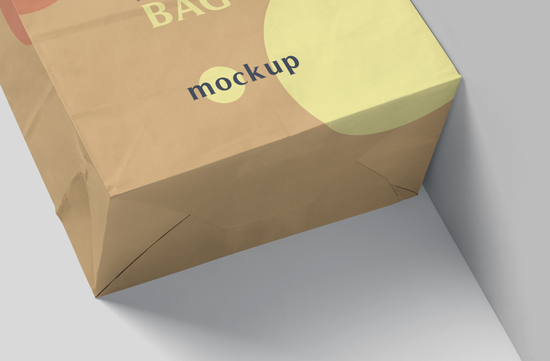 biodegradable bag mockup