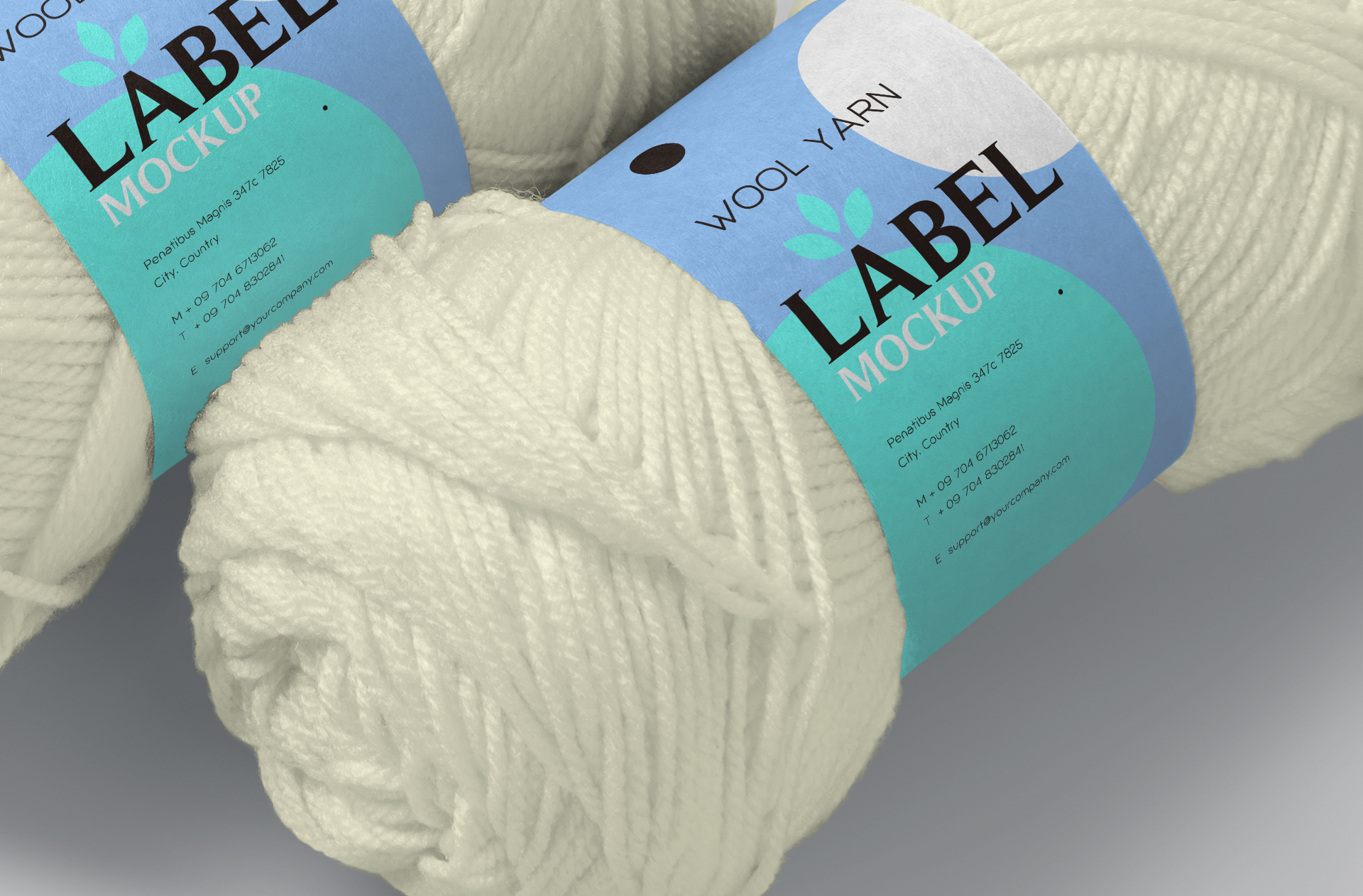 craft product branding PSD