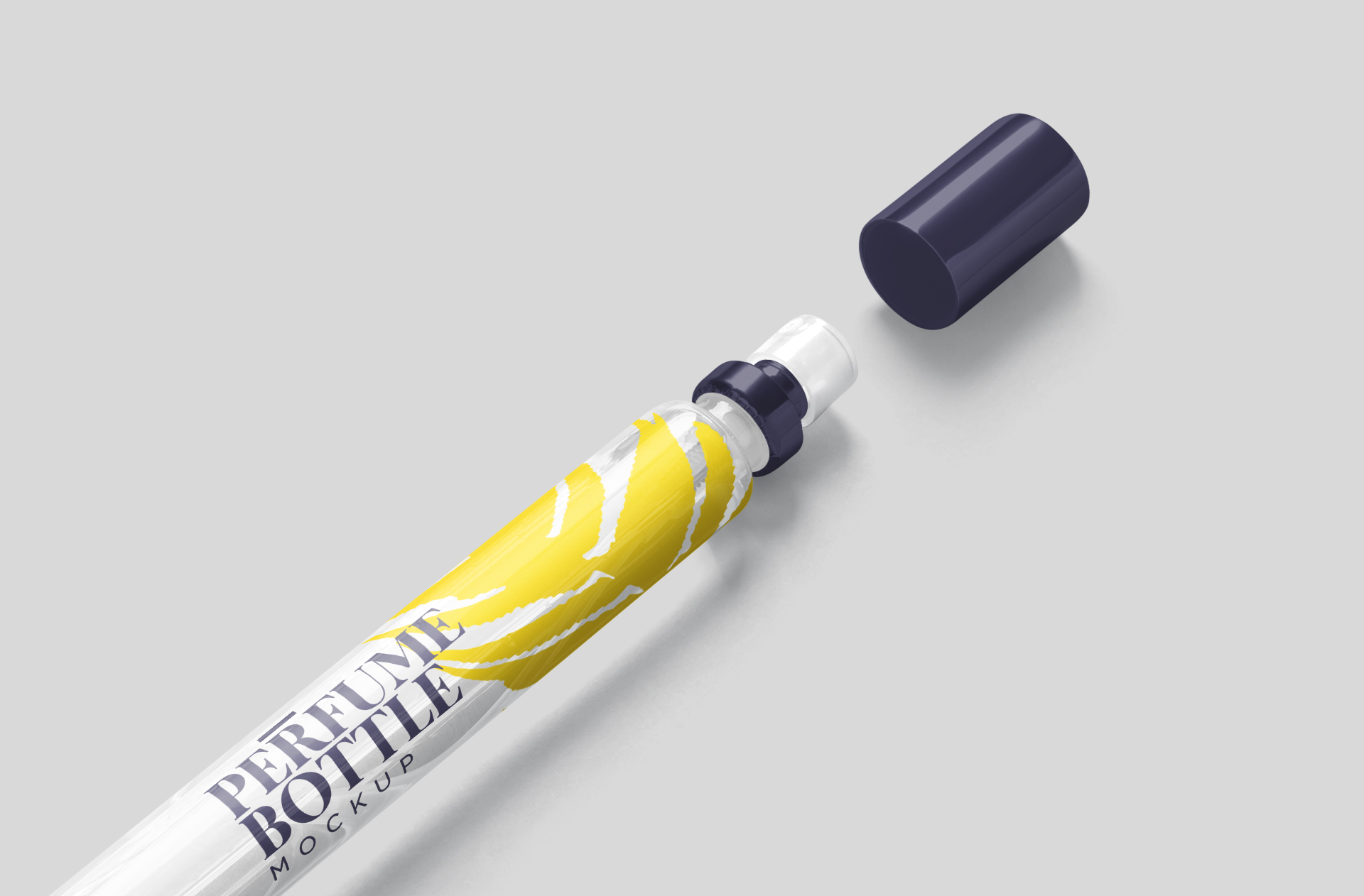 photorealistic cosmetic bottle
