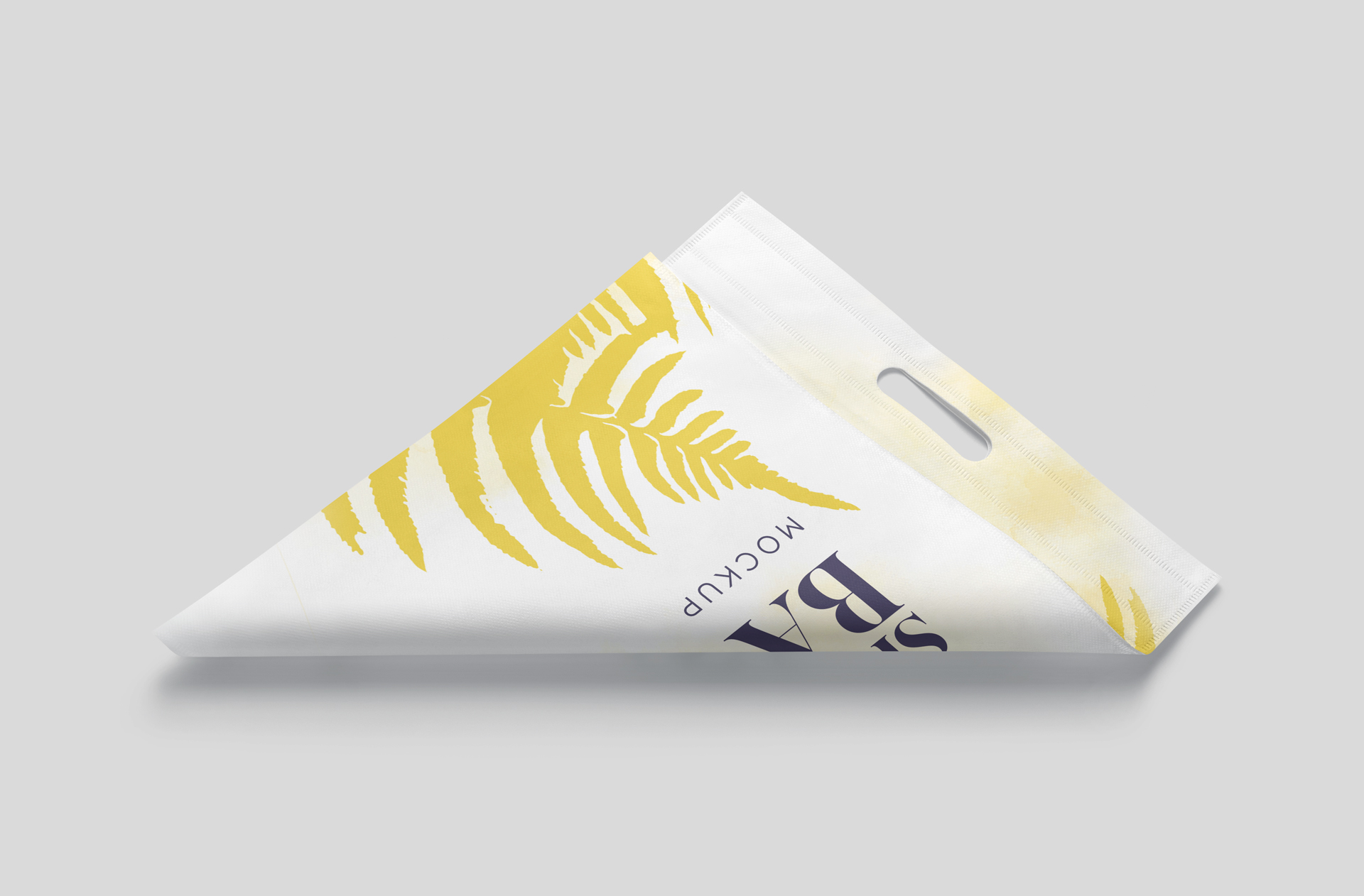 Customizable Shopping Bag Mockup for Store Branding
