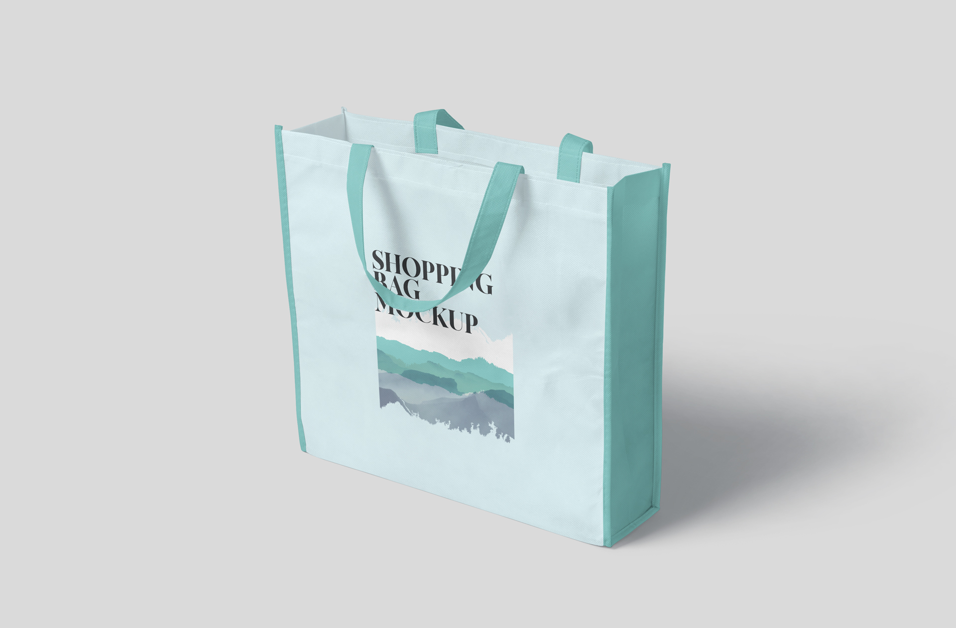 Reusable Shopping Bag Mockup for Branding