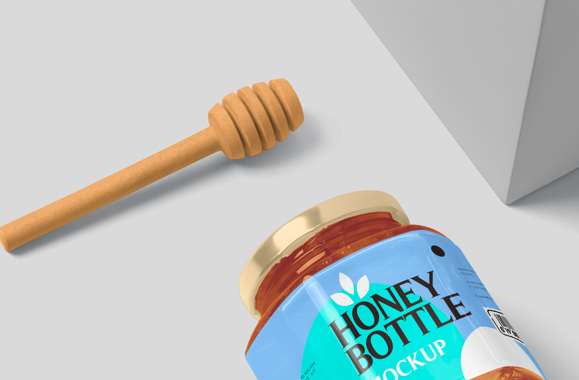 customizable honey label template