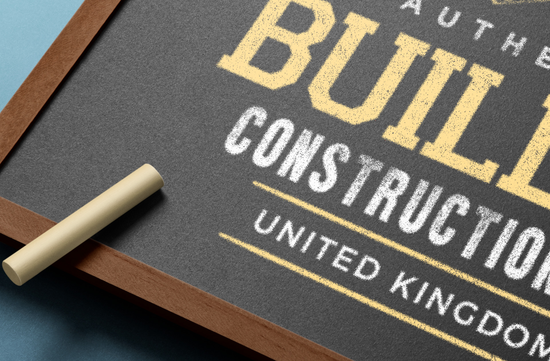 retro branding mockup