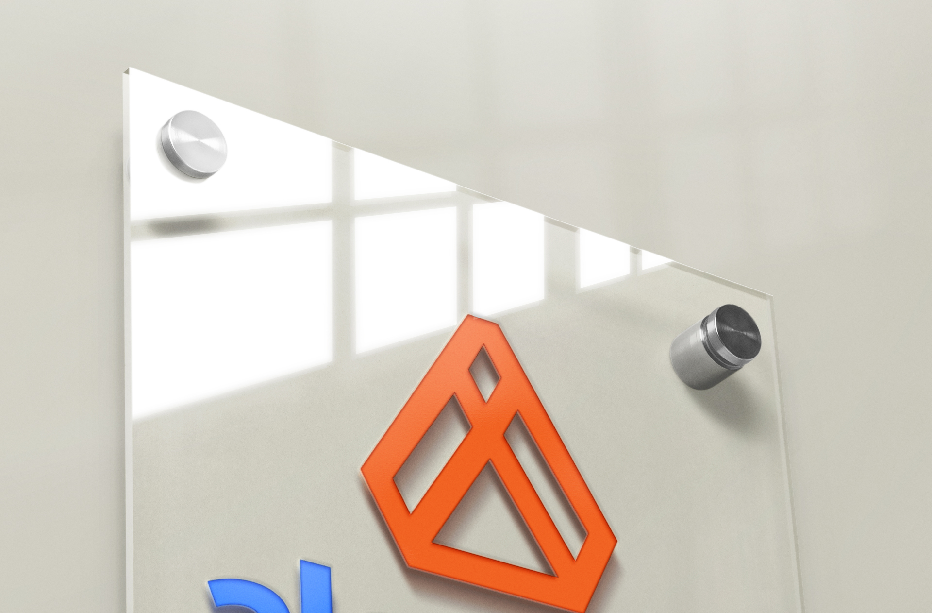 corporate identity display