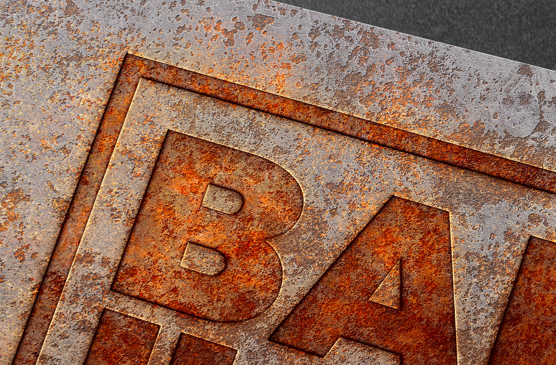 industrial logo mockup