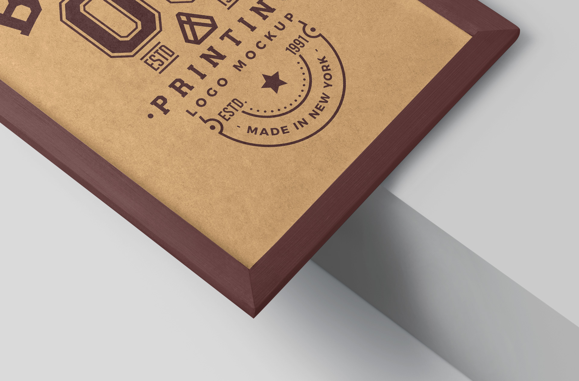 artistic frame mockup