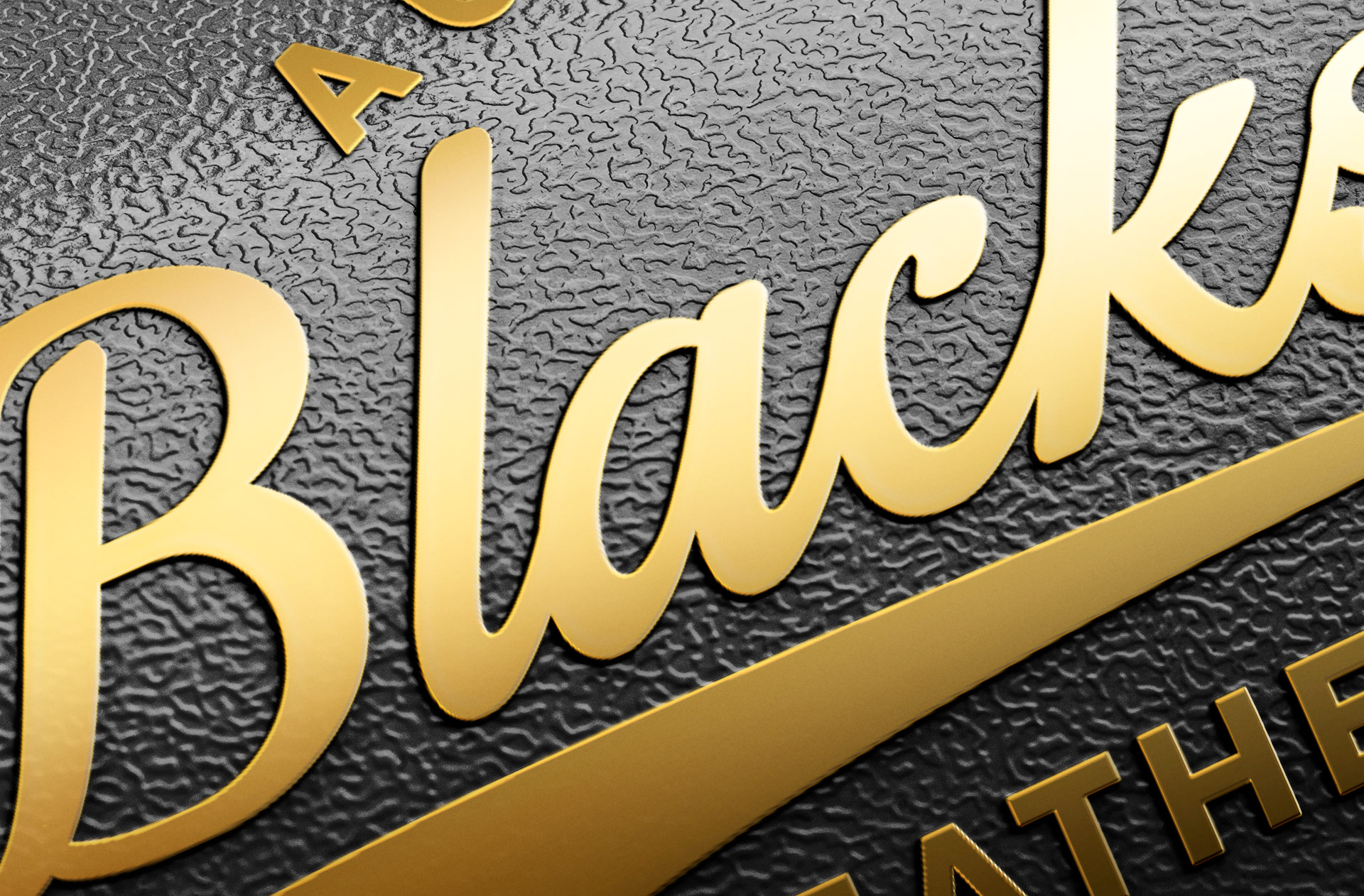 authentic gold texture mock-up