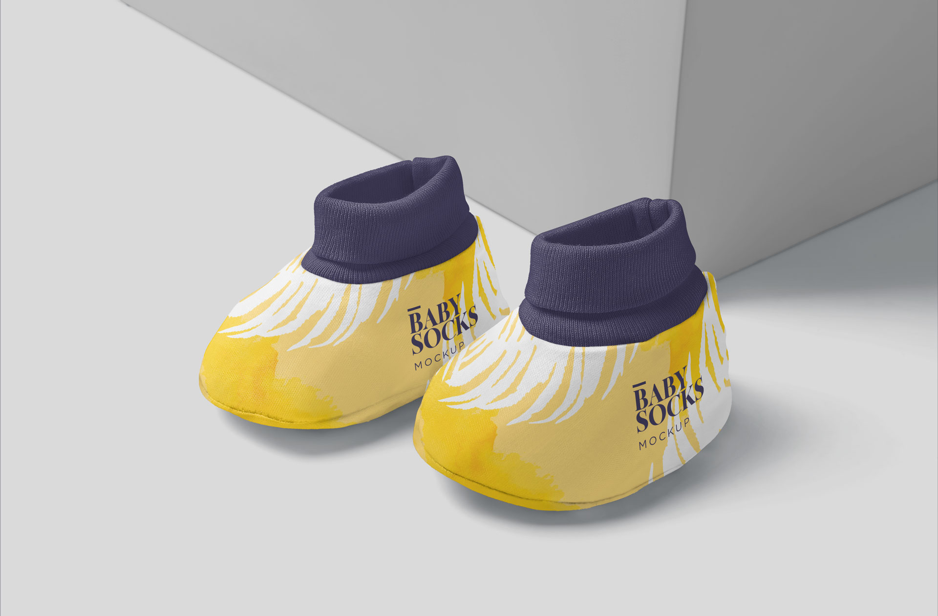 Baby Socks Mockup for Cute & Stylish Designs