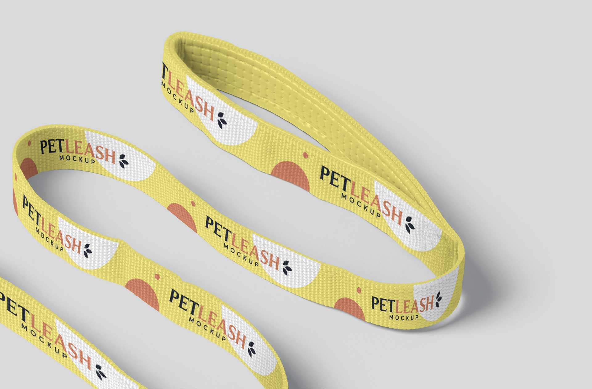 pet leash mockup