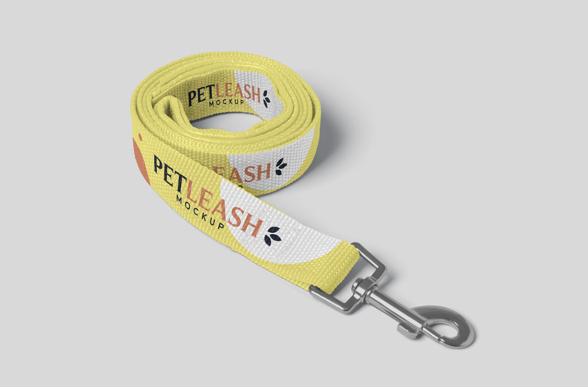 Realistic Pet Leash Mockup for Product Display