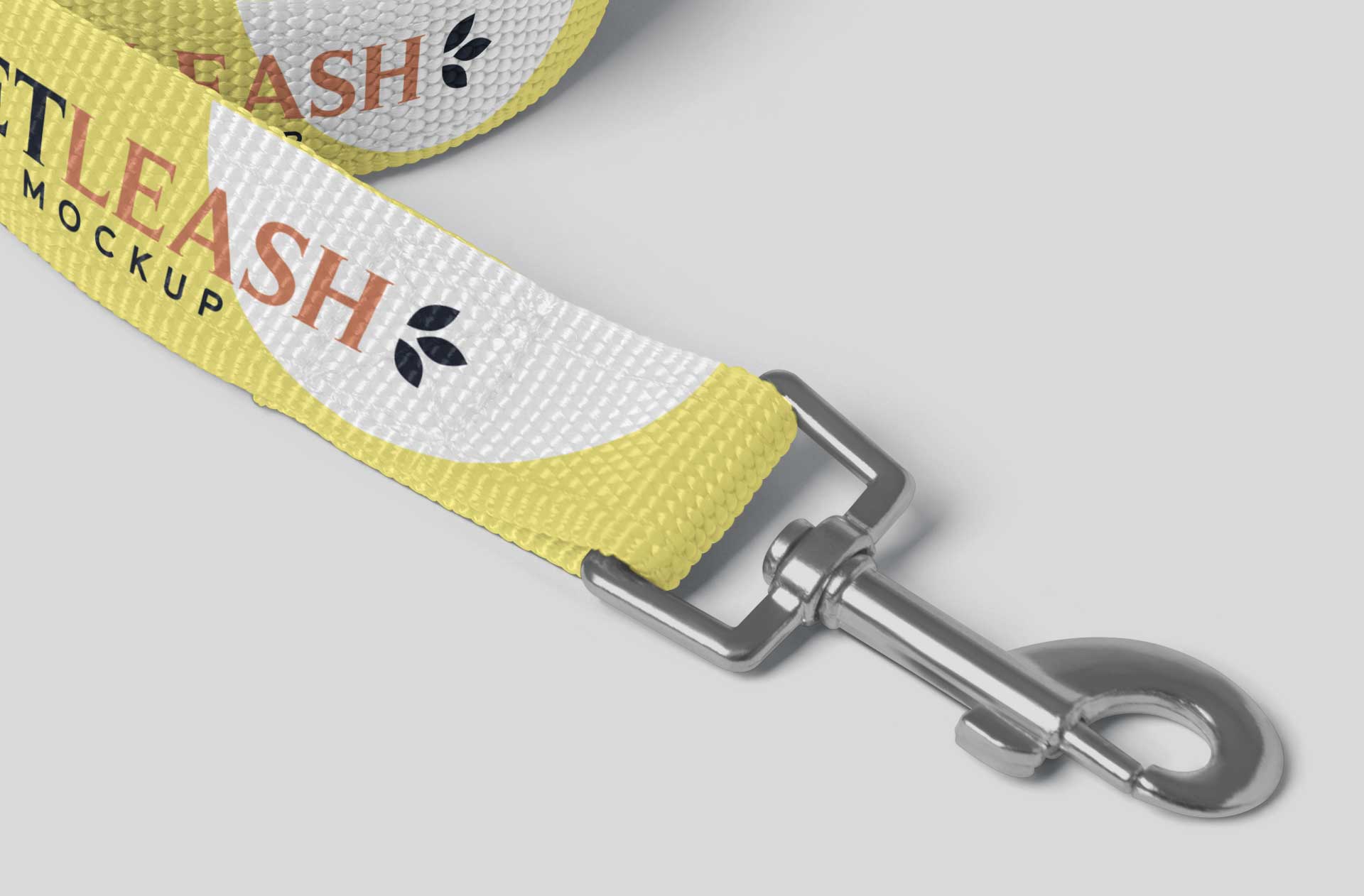Realistic Pet Leash Mockup for Product Display