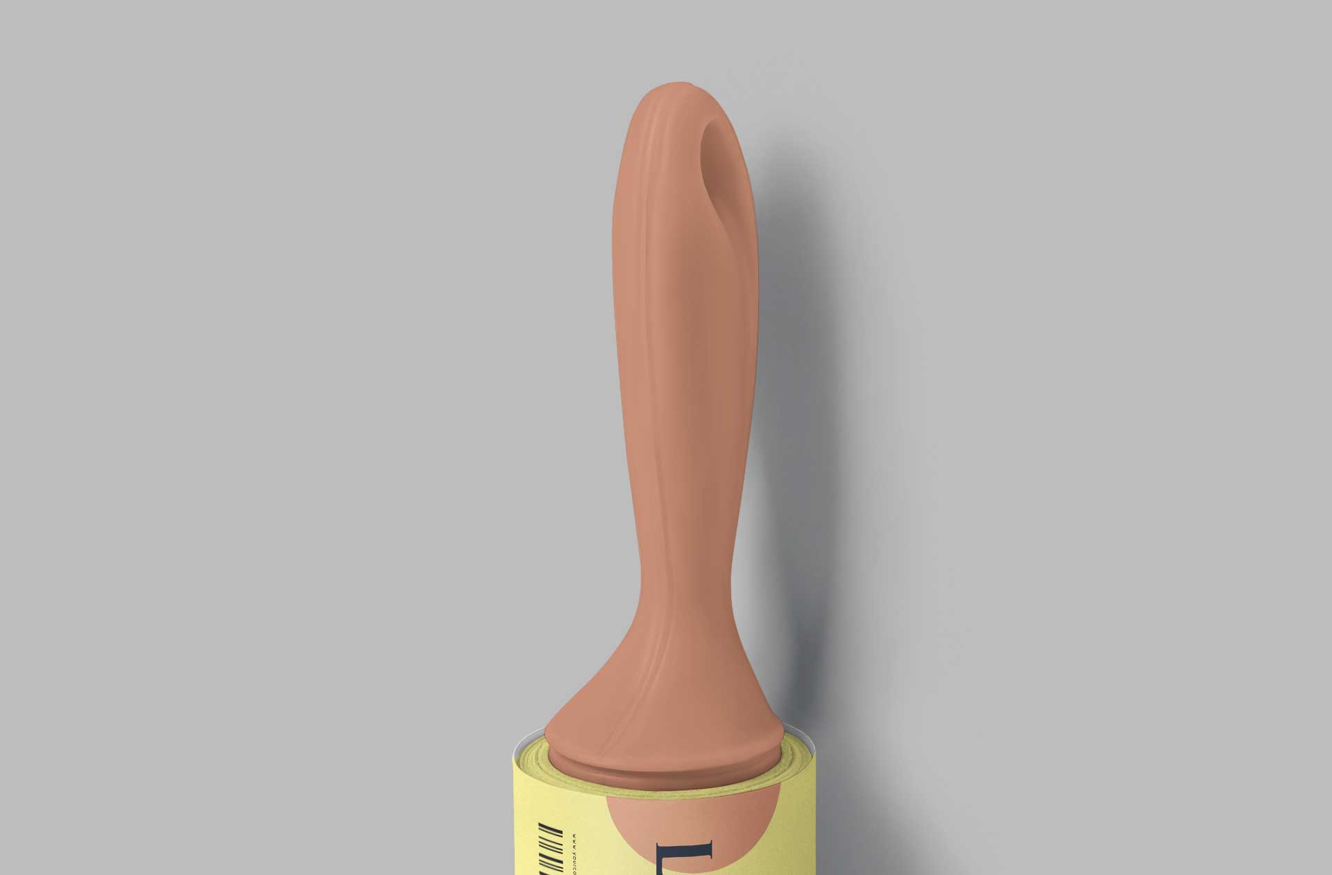 Customizable Lint Roller Packaging Mockup