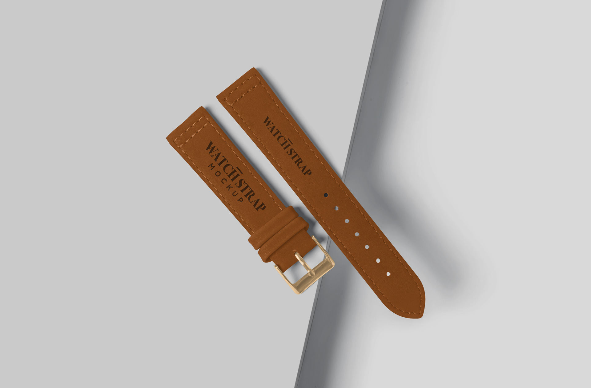 High-Quality Wristwatch Strap Mockup for Branding