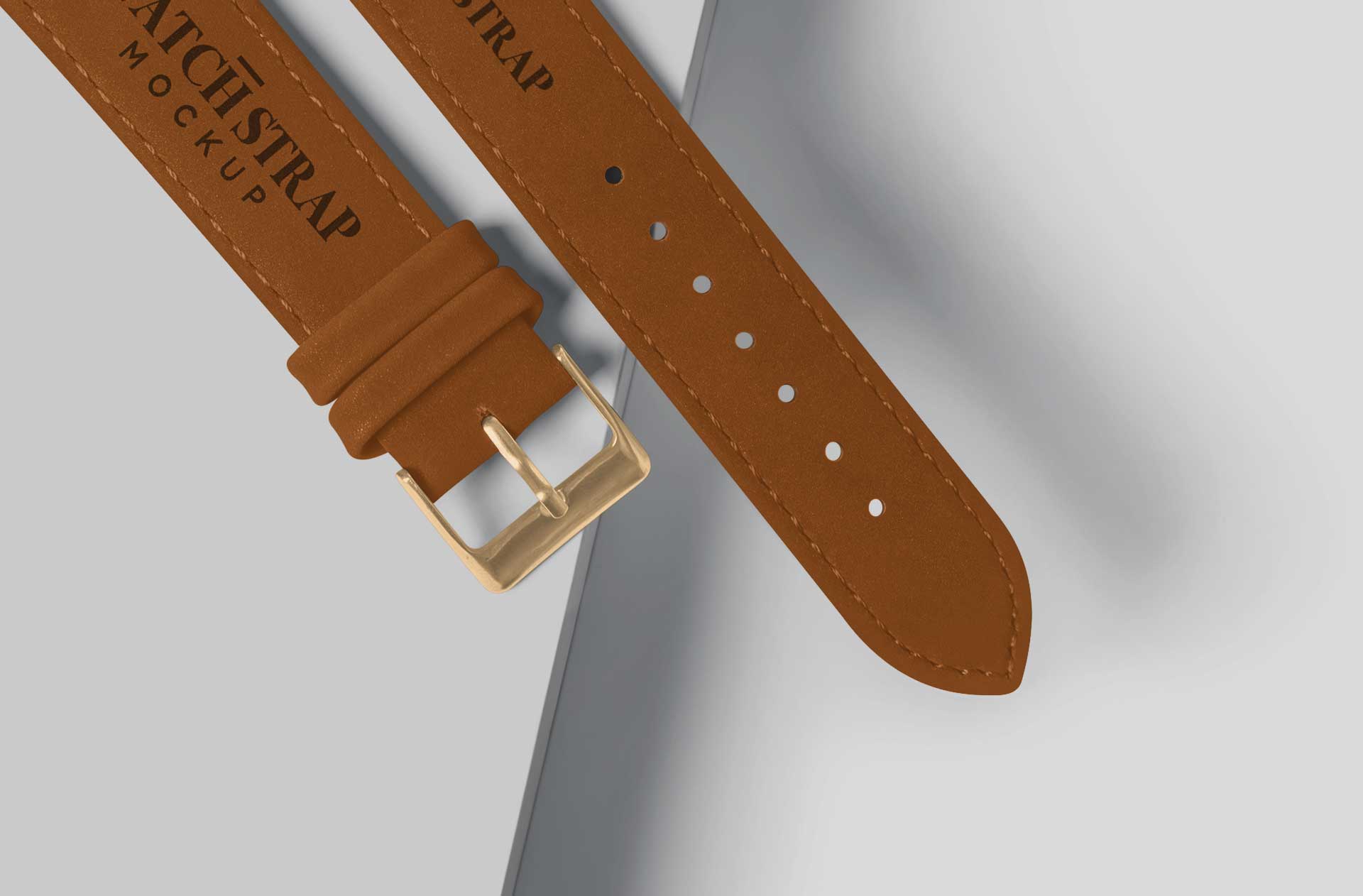 High-Quality Wristwatch Strap Mockup for Branding