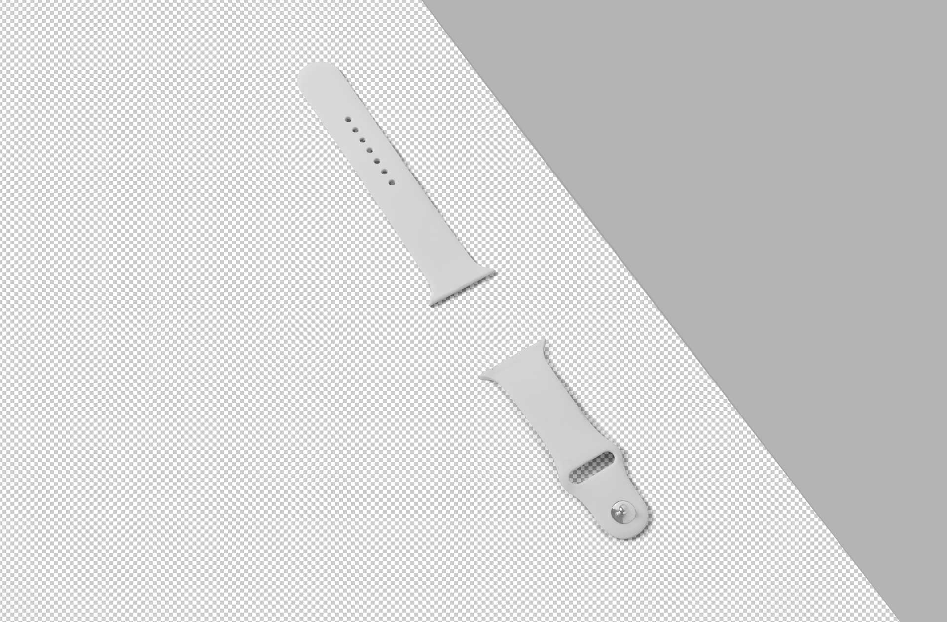 Realistic Watch Band Mockup for Product Design