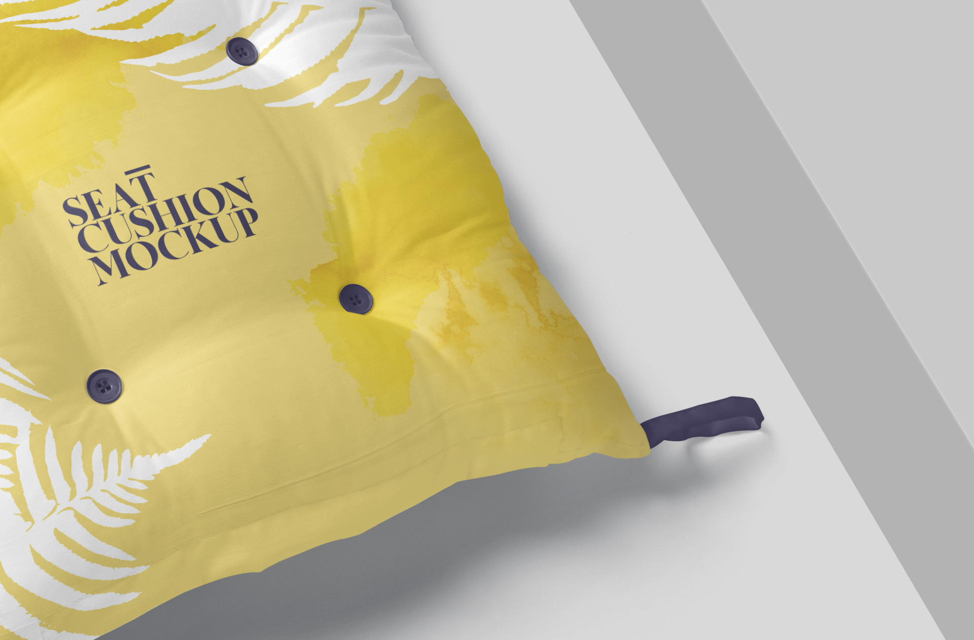 chair cushion mockup