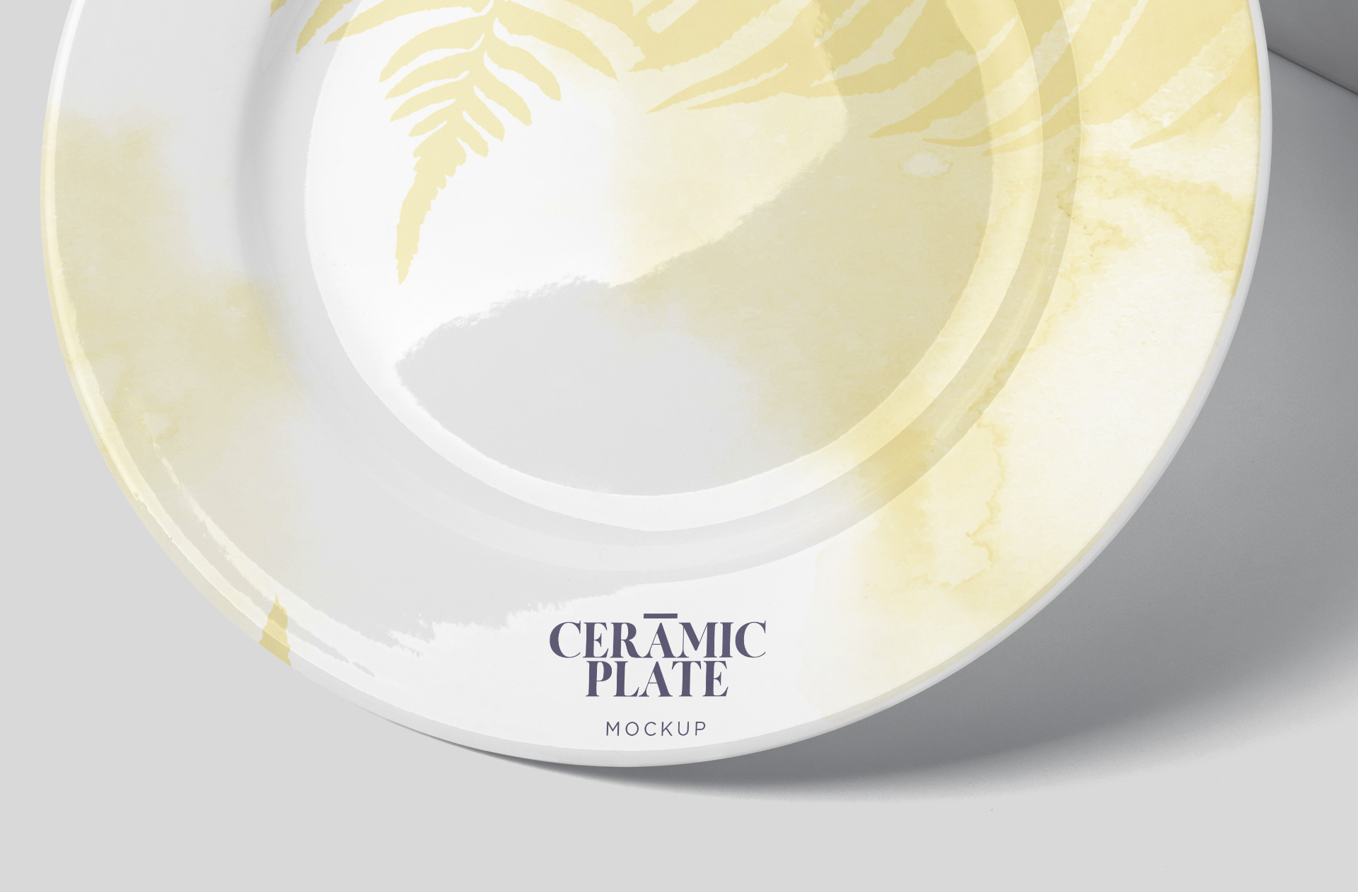 custom logo plate