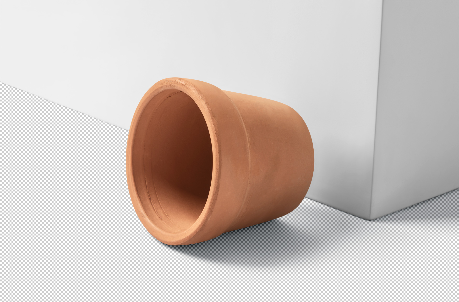 ceramic plant container PSD