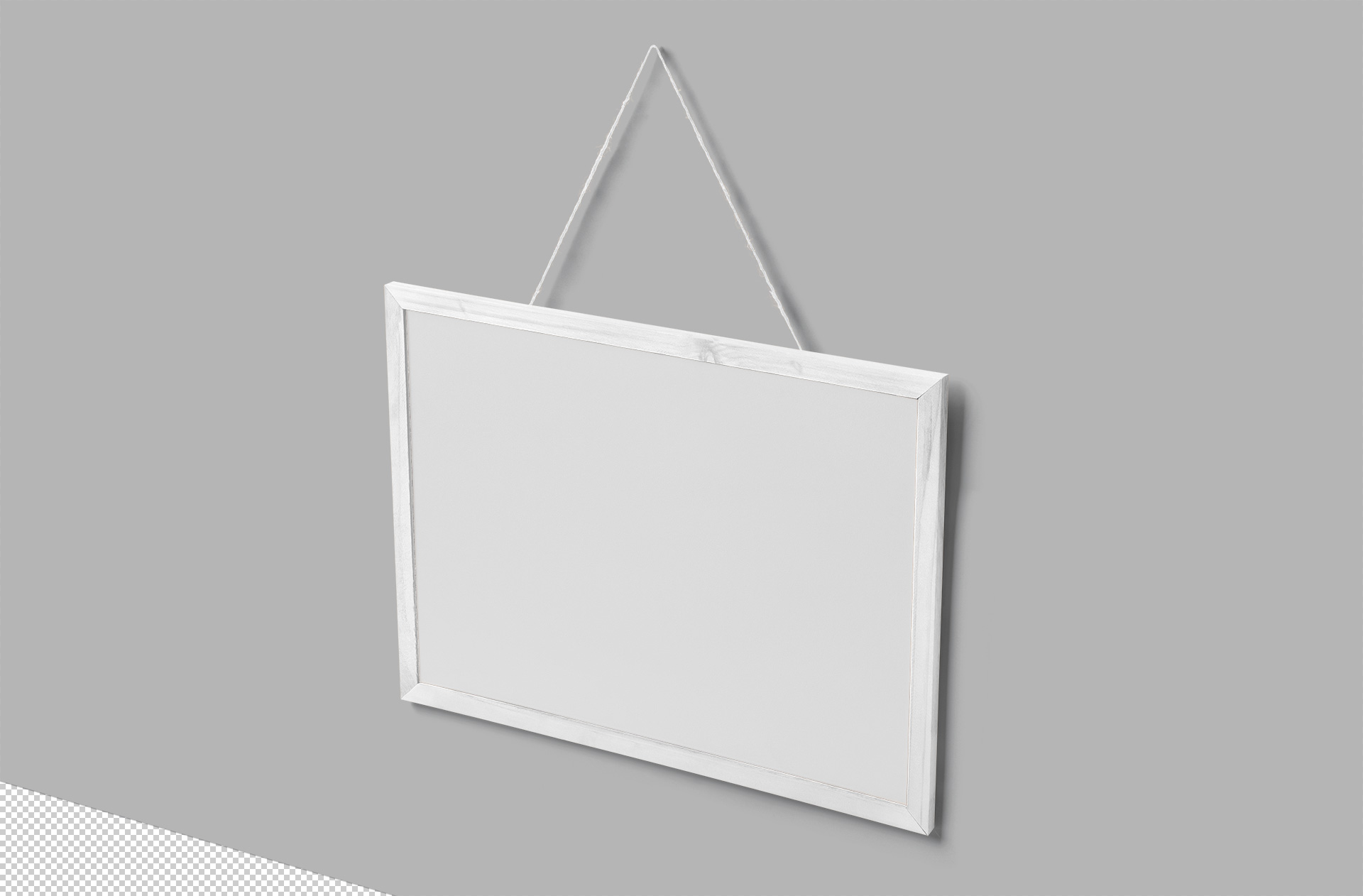 classic wooden frame sign