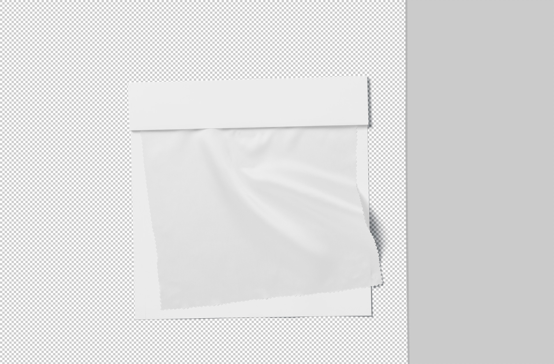 high-quality fabric display