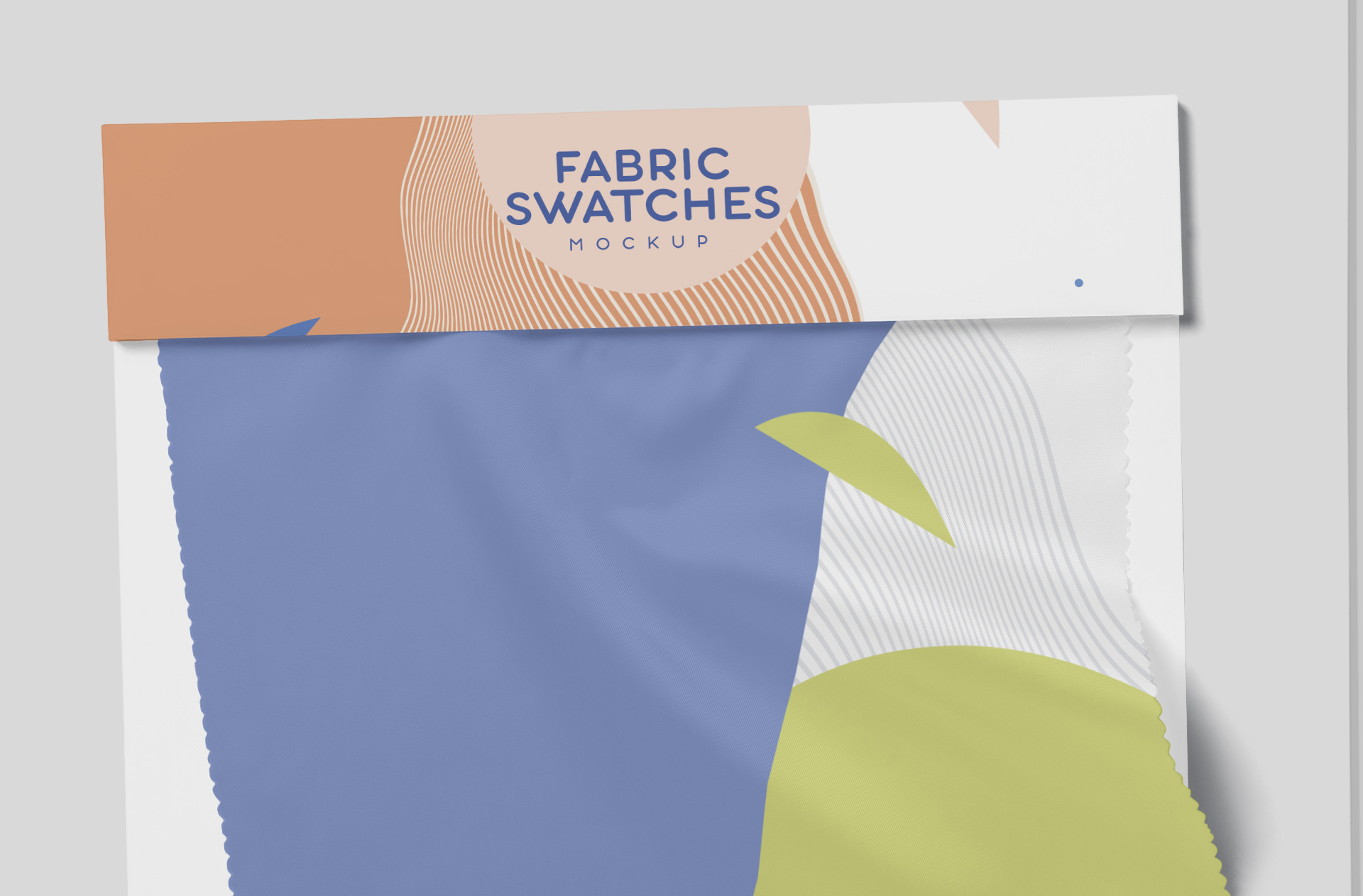 high-quality fabric display