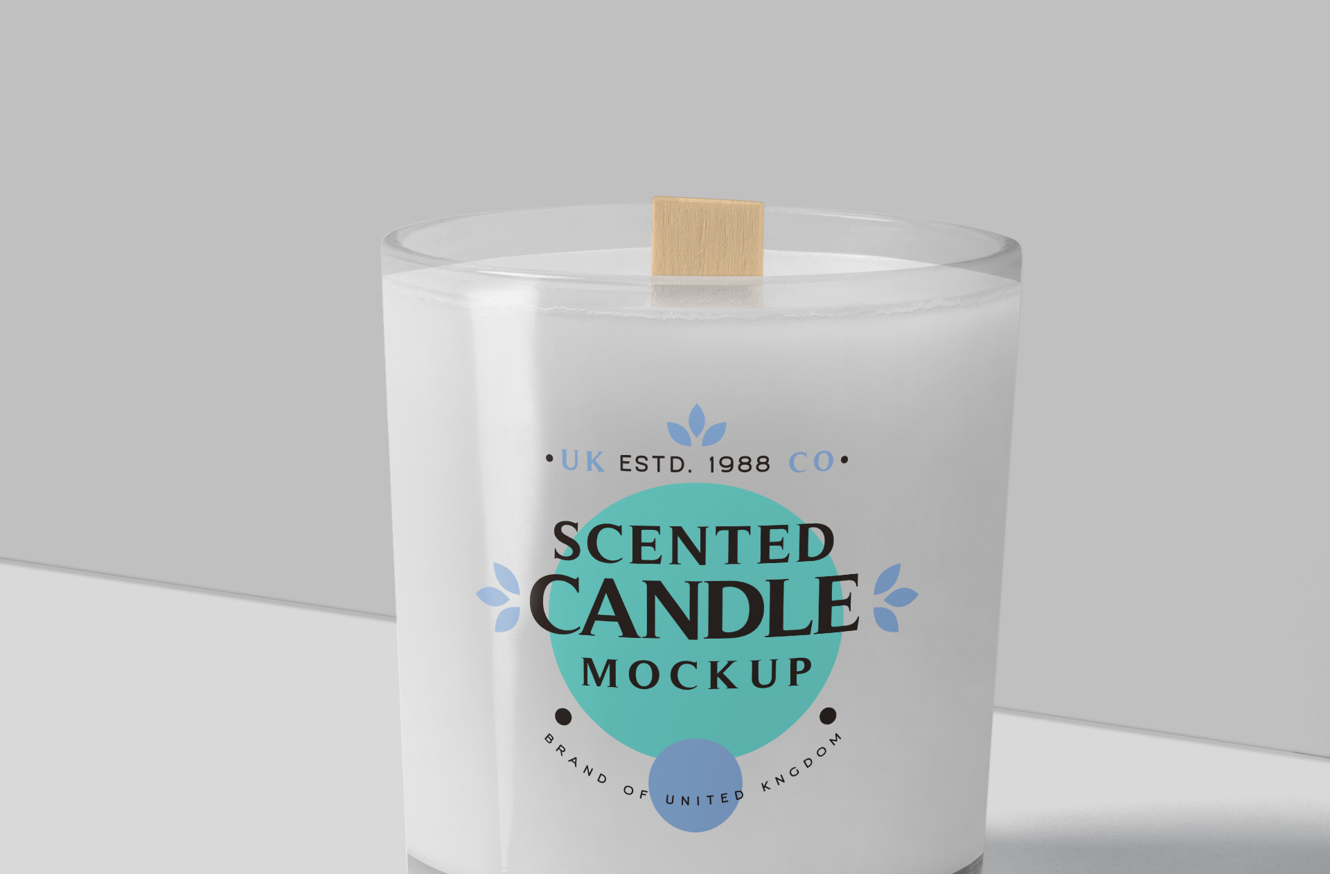 aromatherapy candle mockup