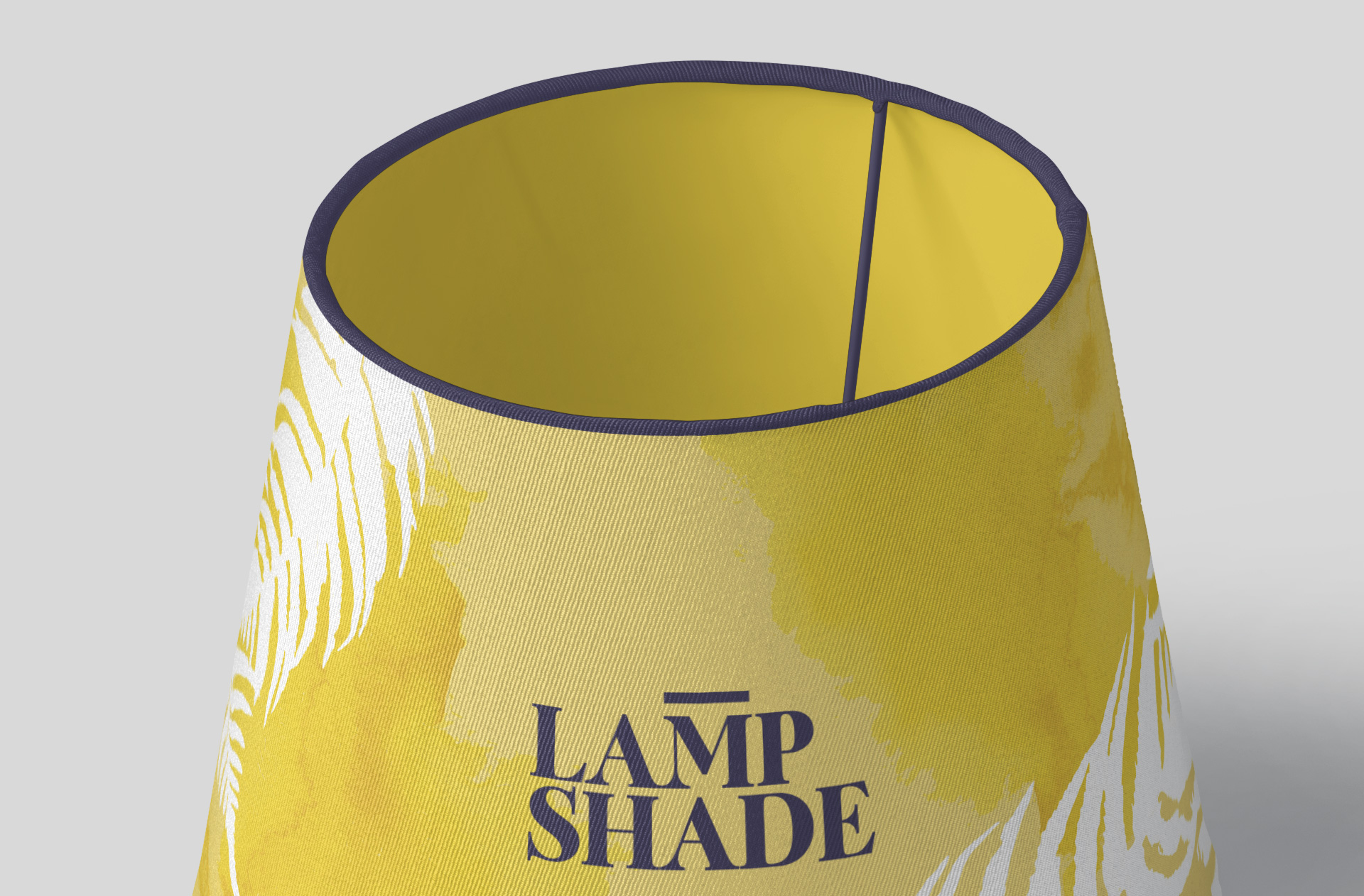 custom fabric lamp shade template