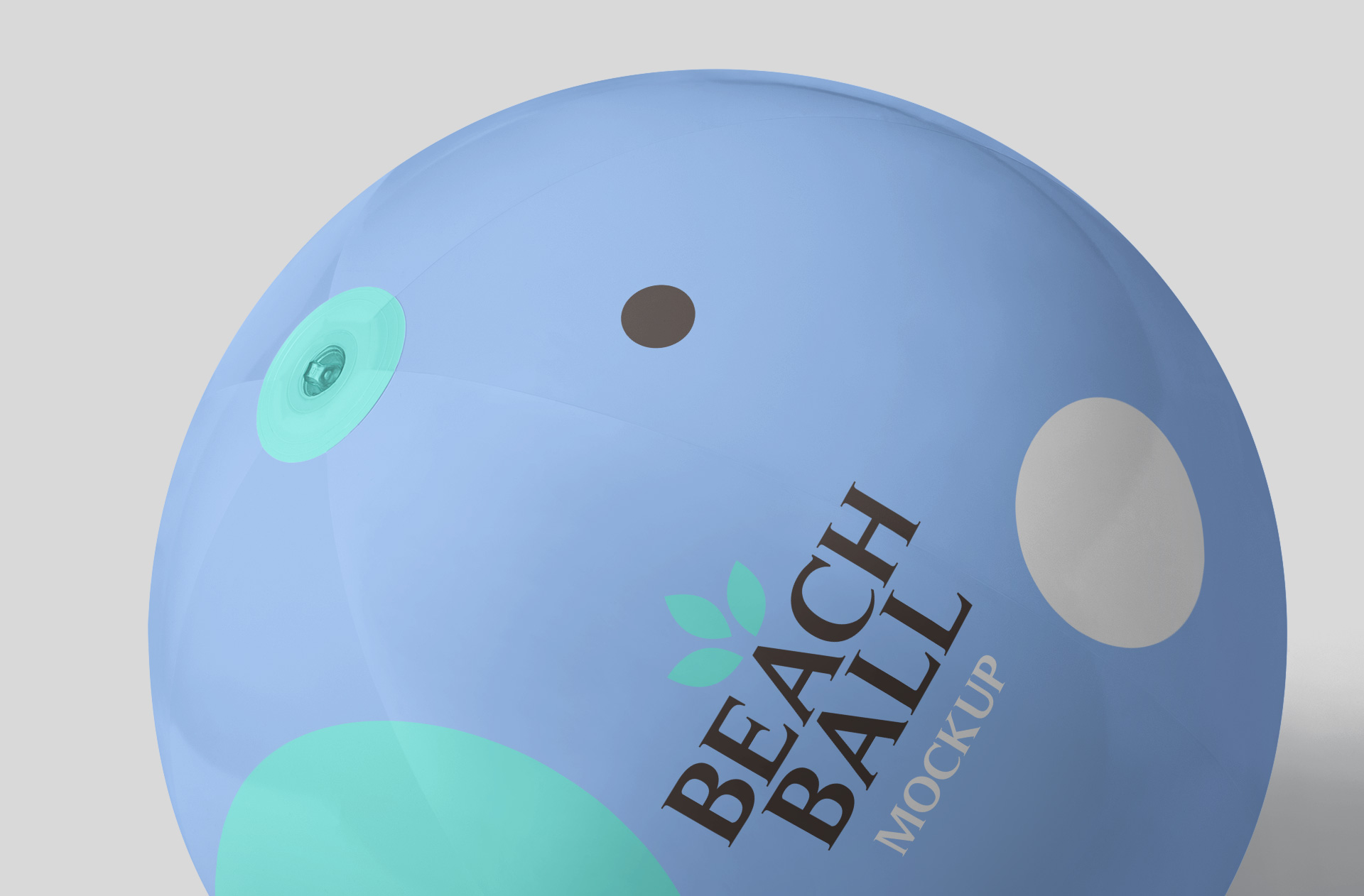 beach ball mockup