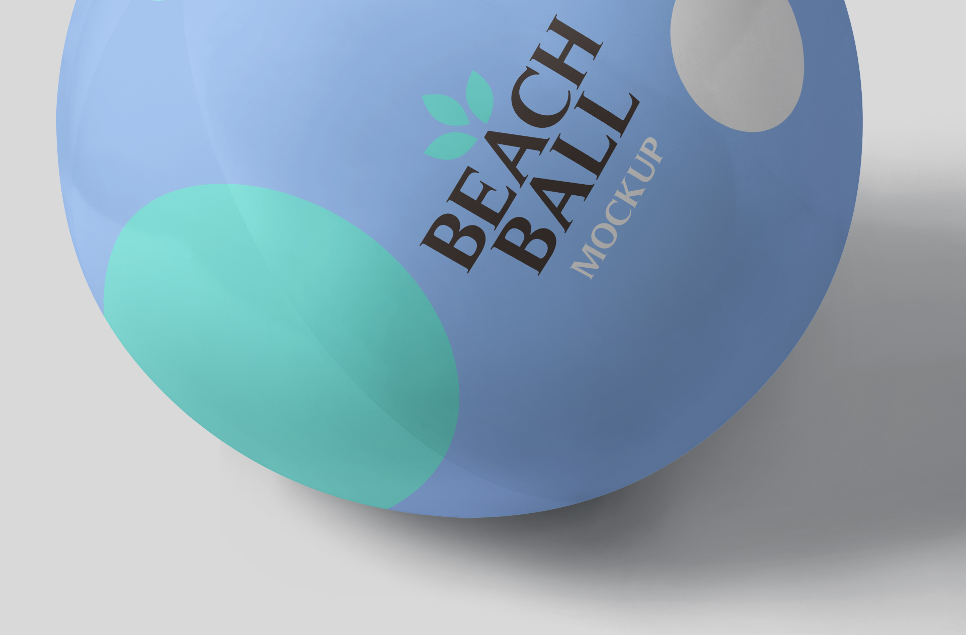 beach ball mockup
