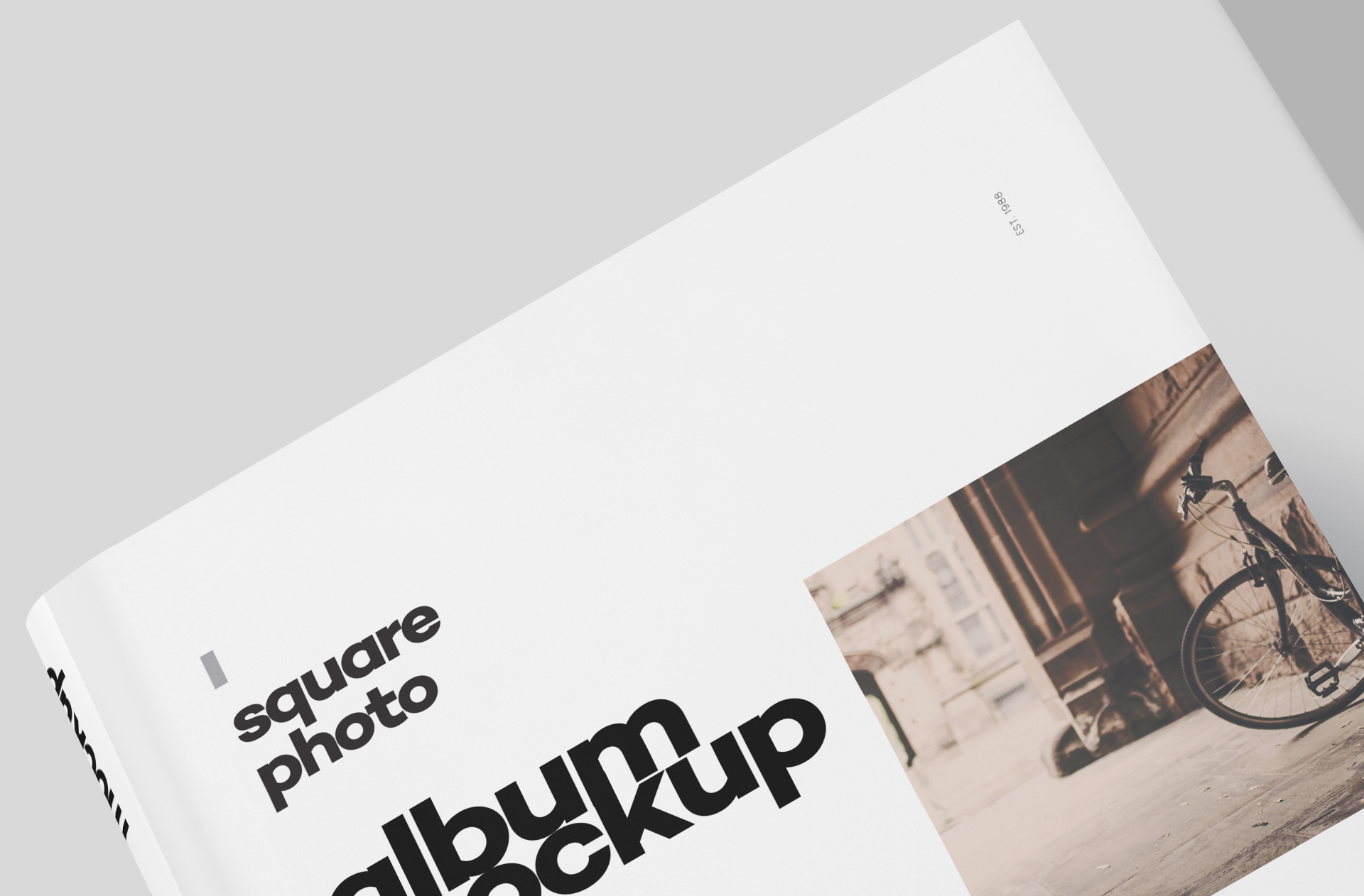 album mockup