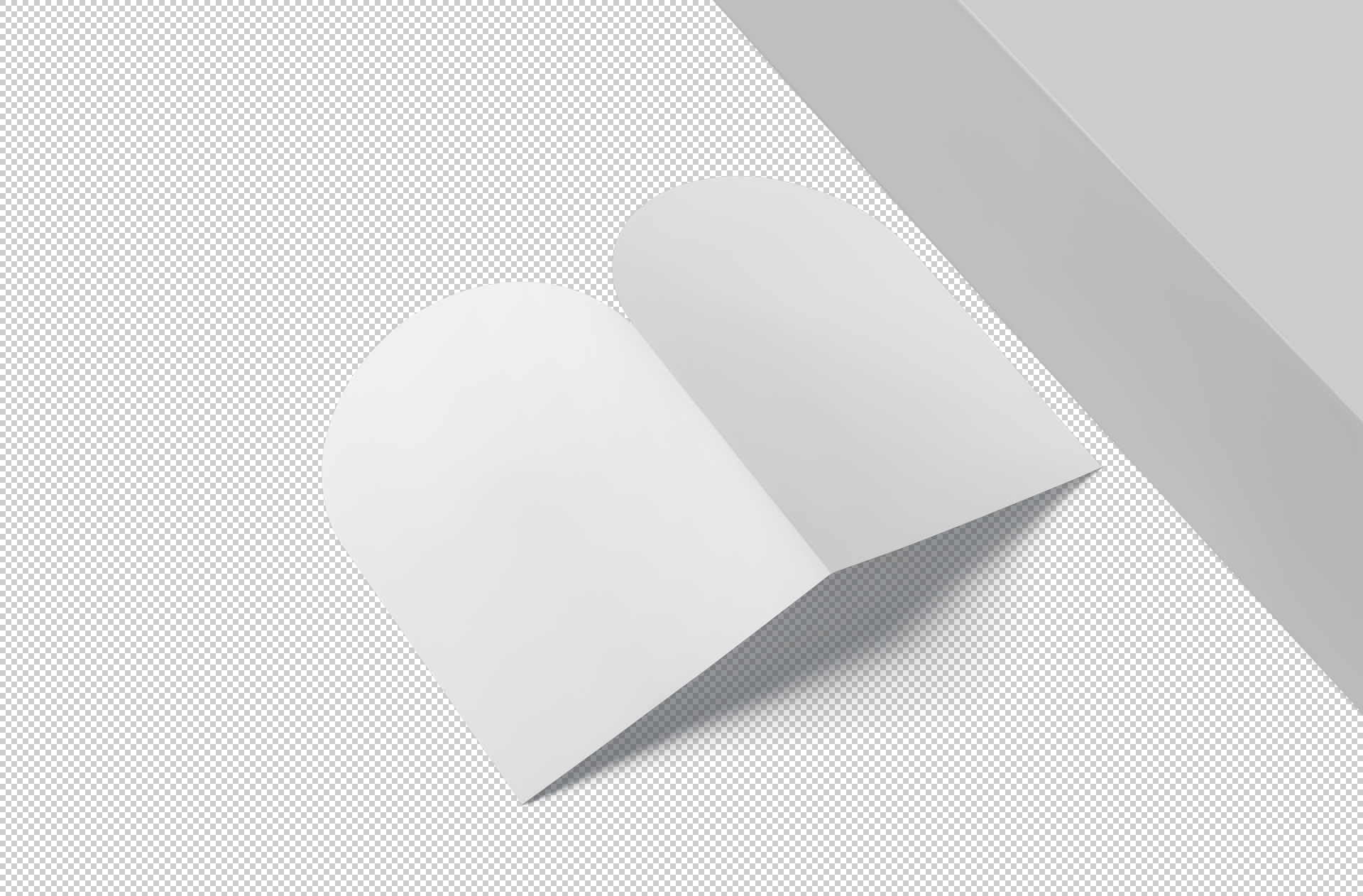 bi-fold card mock-up