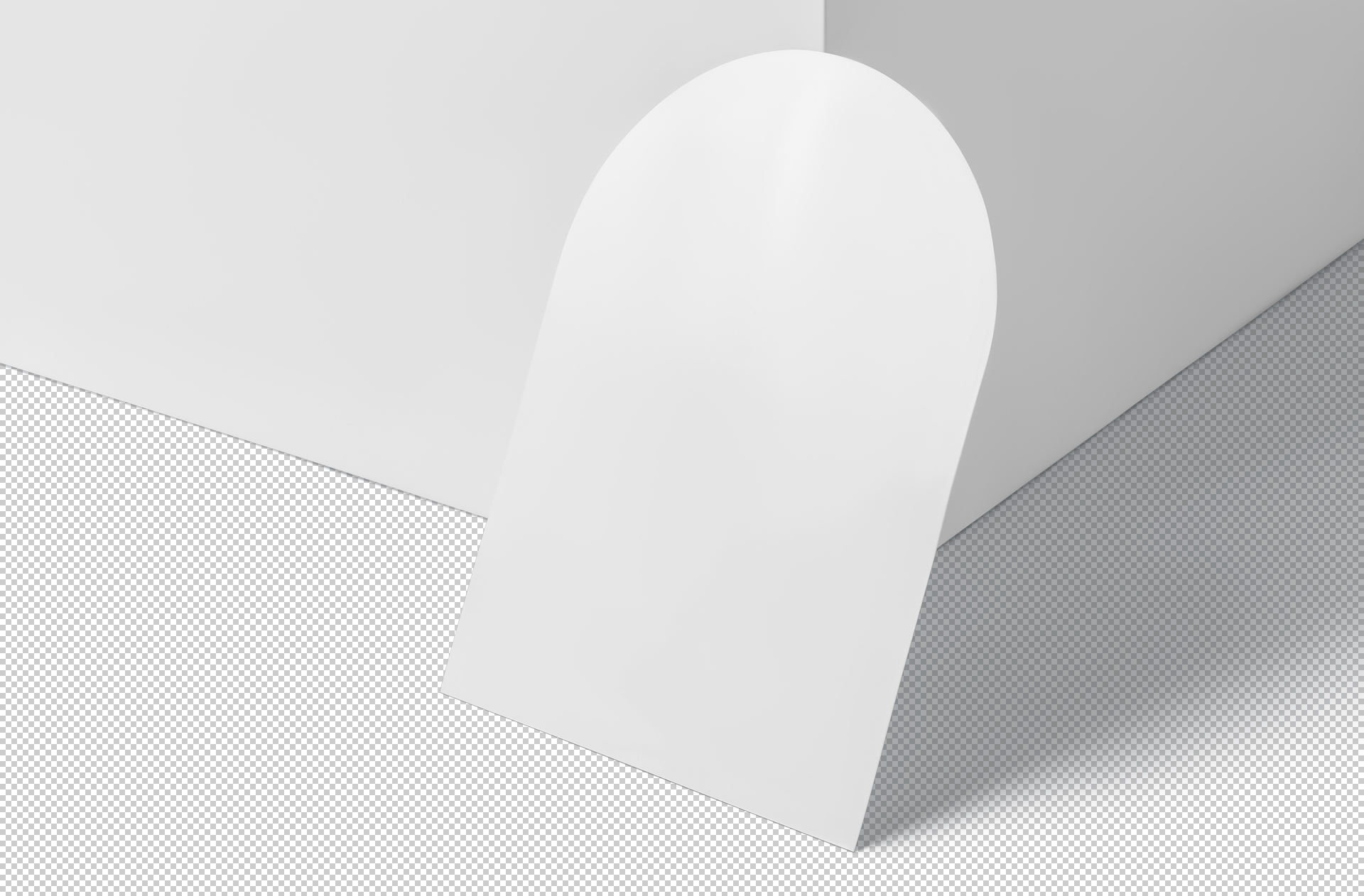 arched greeting card template