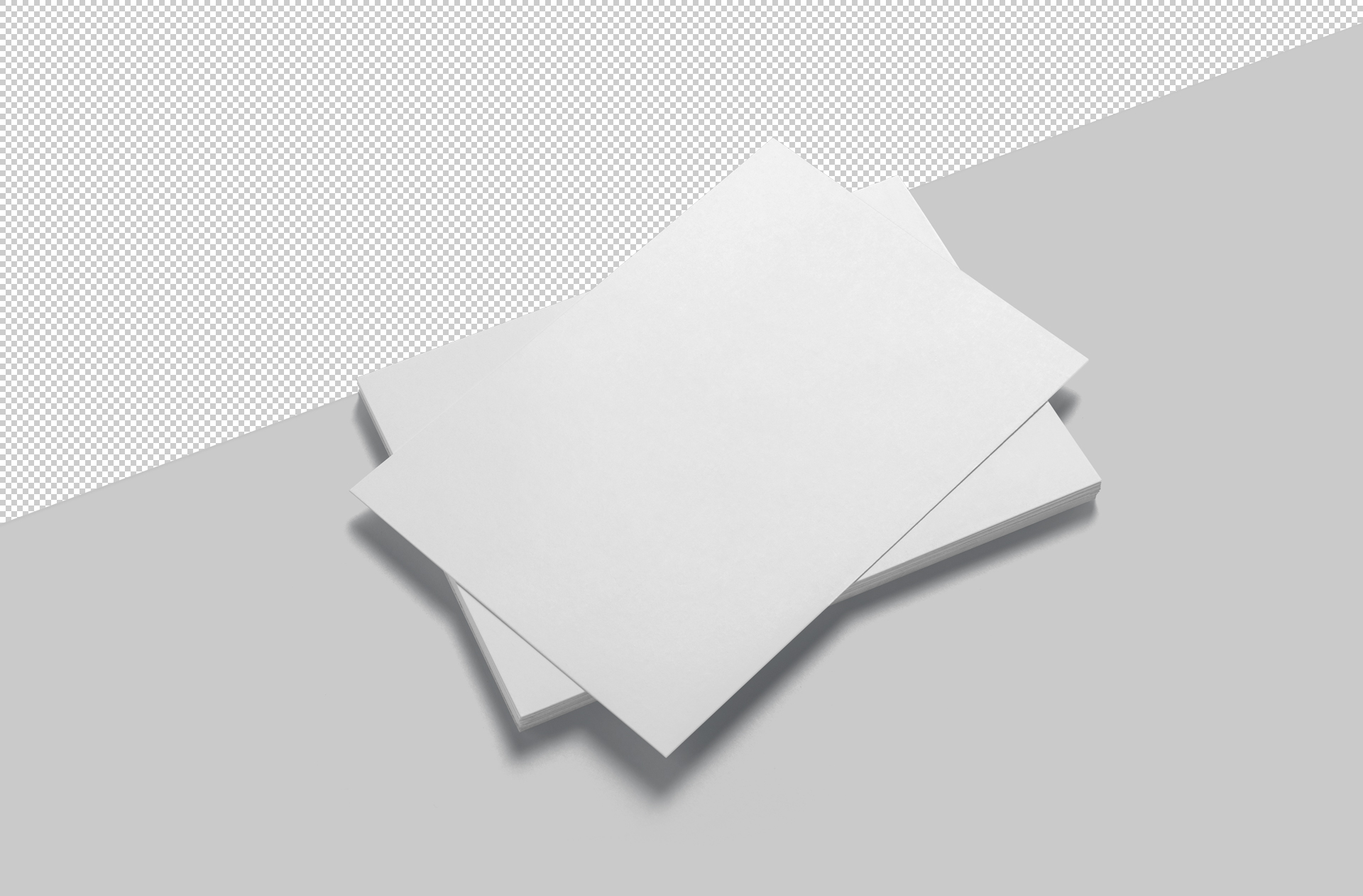 A6 flyer mockup